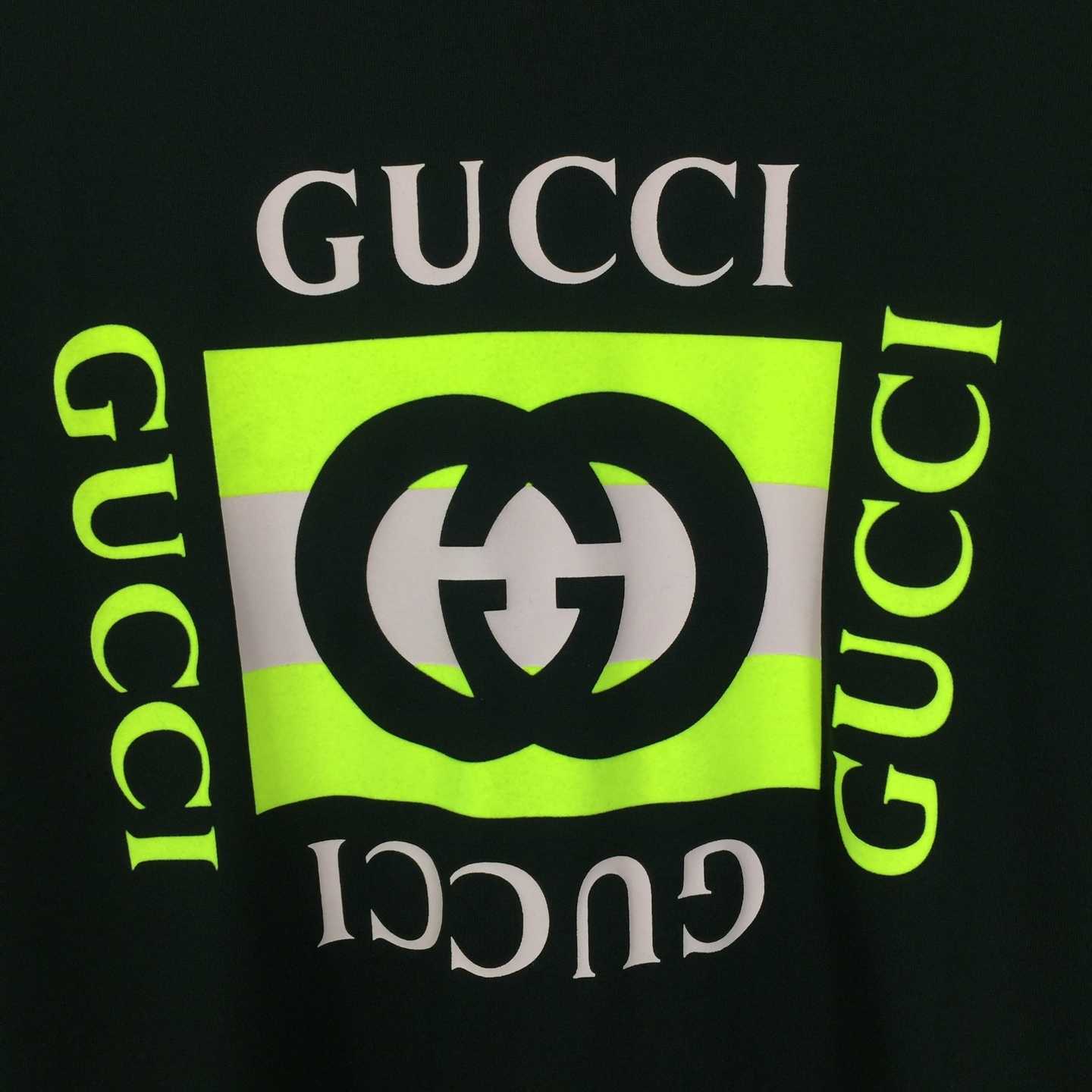 Gucci Jersey T-shirt With Print  - DopestKickz