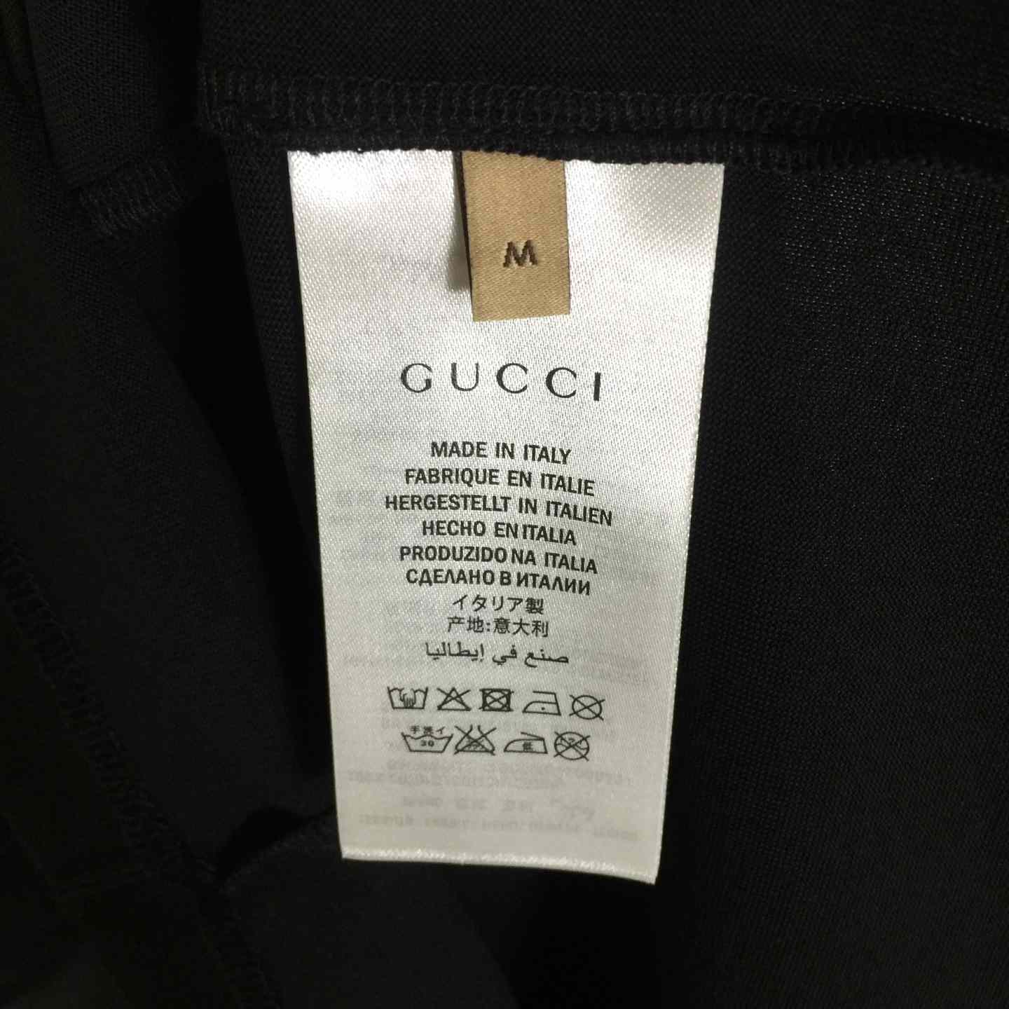 Gucci Jersey T-shirt With Print  - DopestKickz