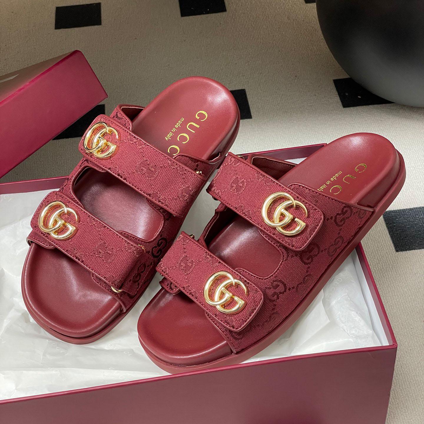 Gucci Sandal With Double G - DopestKickz