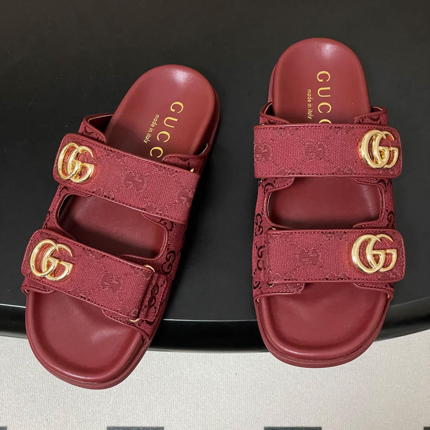 Gucci Sandal With Double G - DopestKickz