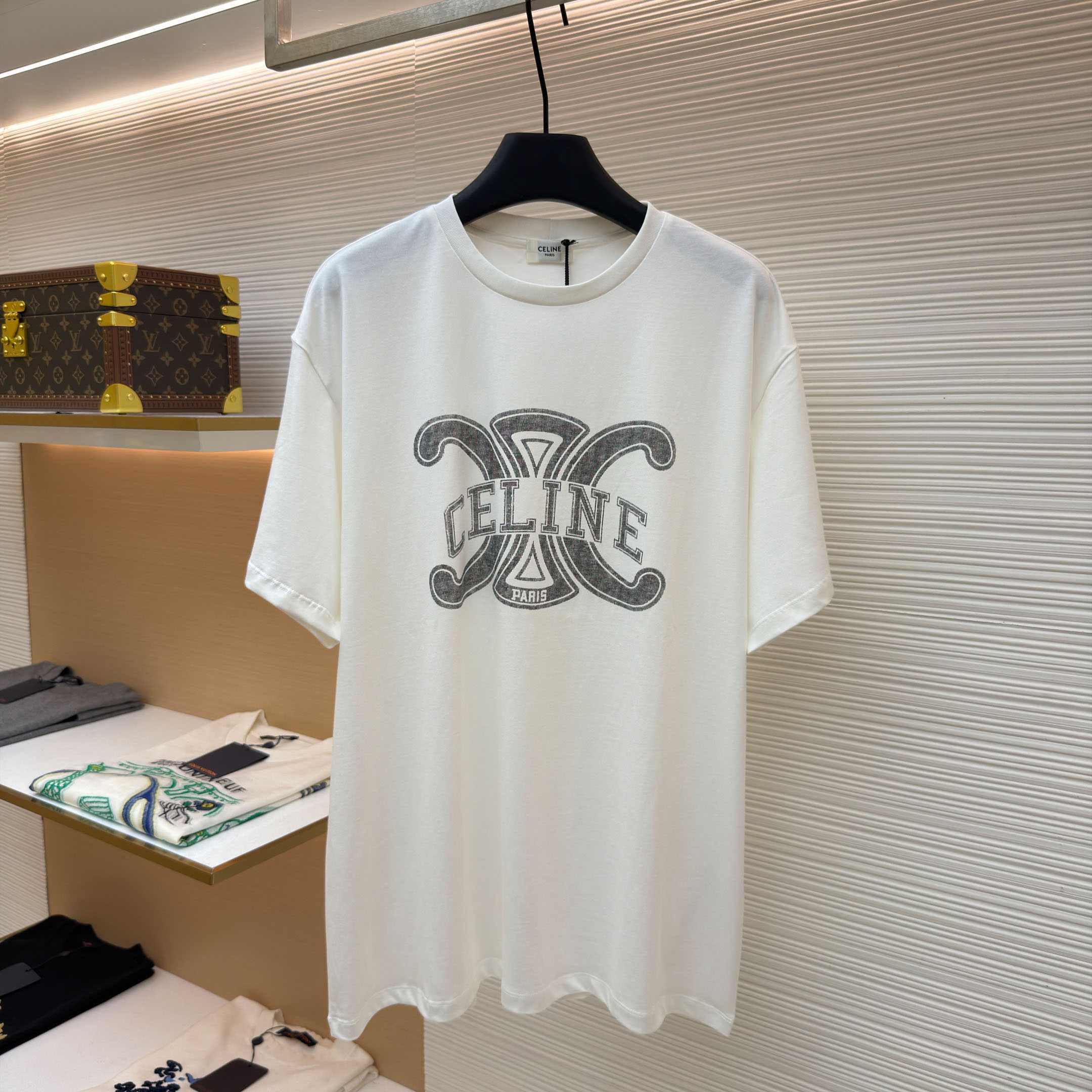Celine  Loose T-shirt IN Cotton Jersey - DopestKickz