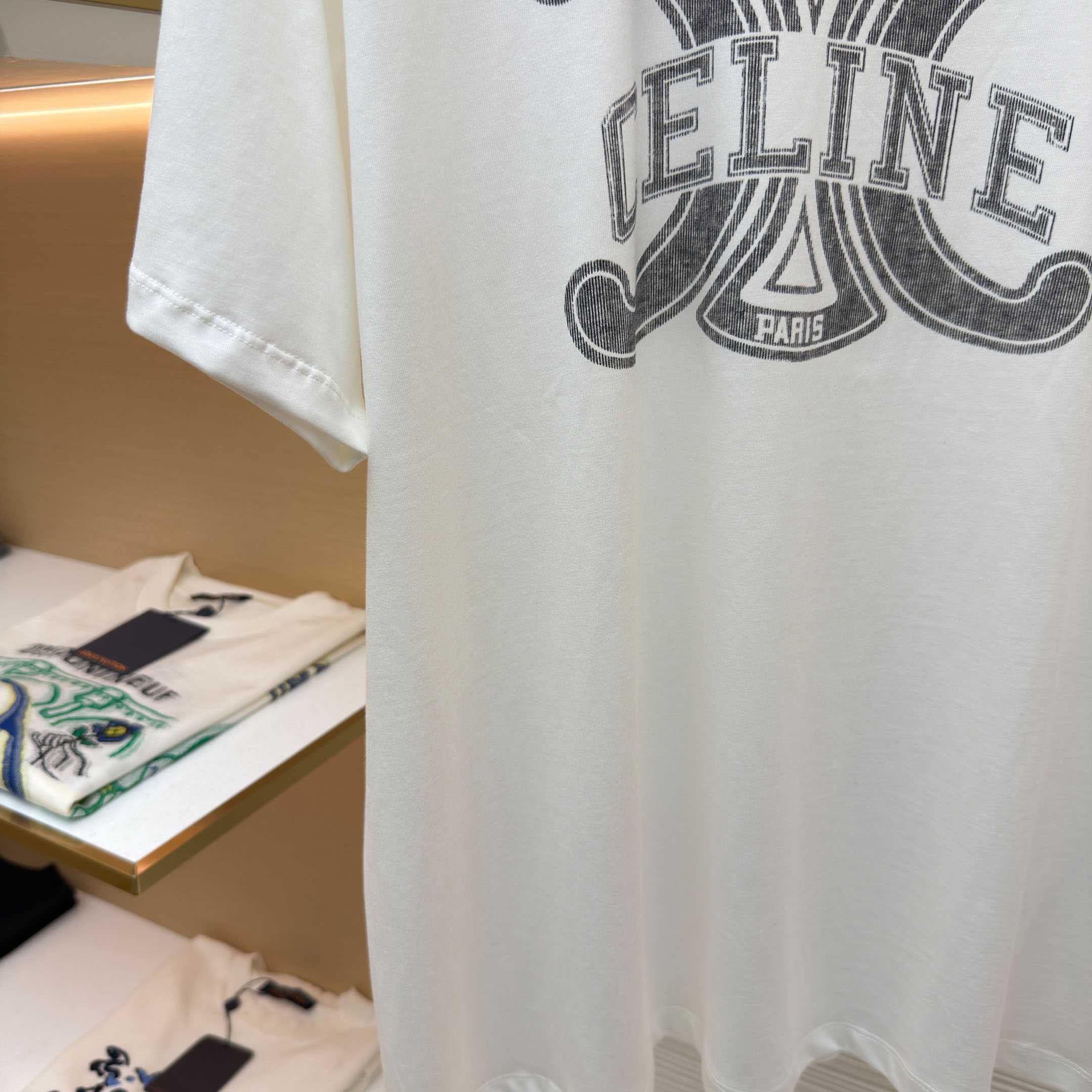 Celine  Loose T-shirt IN Cotton Jersey - DopestKickz