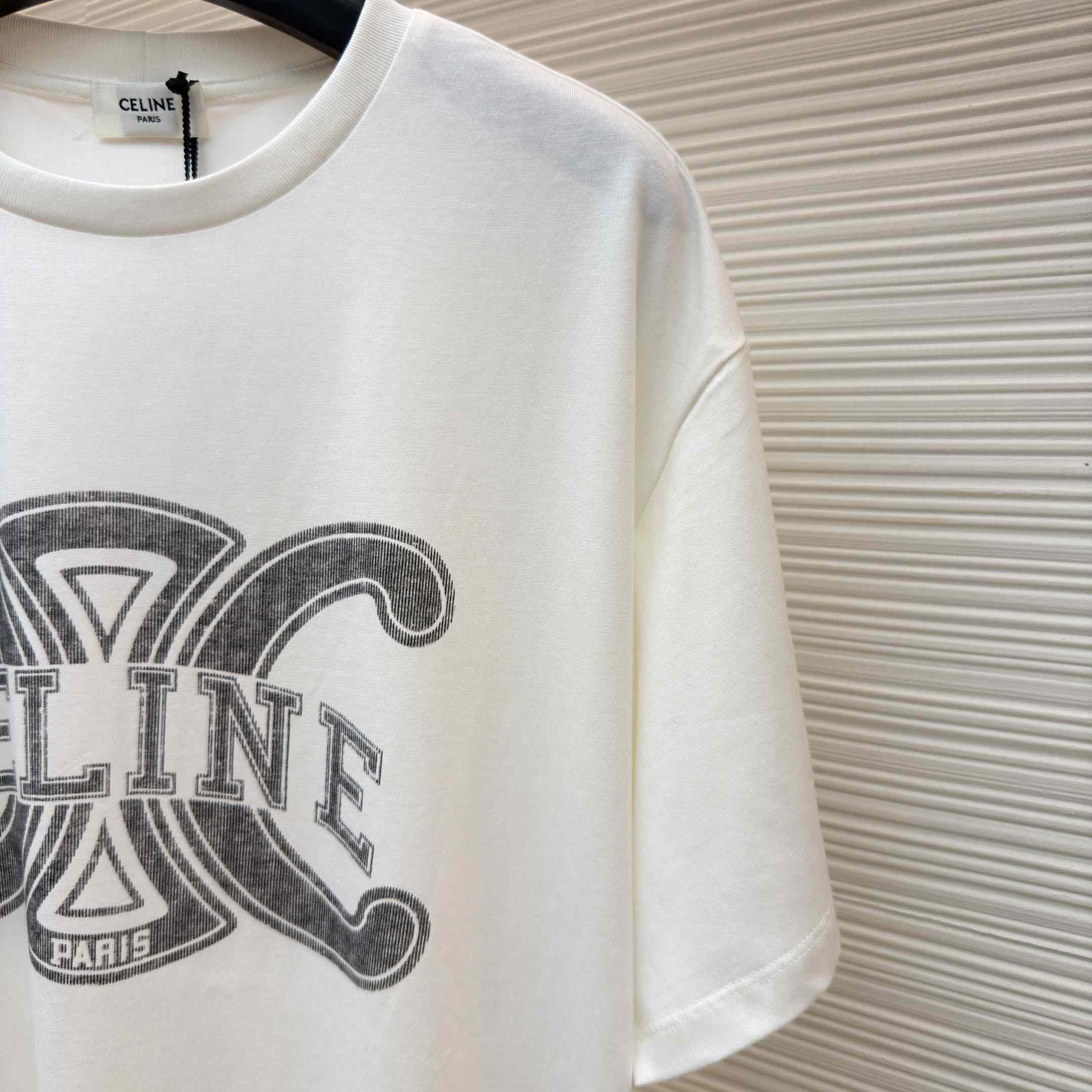 Celine  Loose T-shirt IN Cotton Jersey - DopestKickz