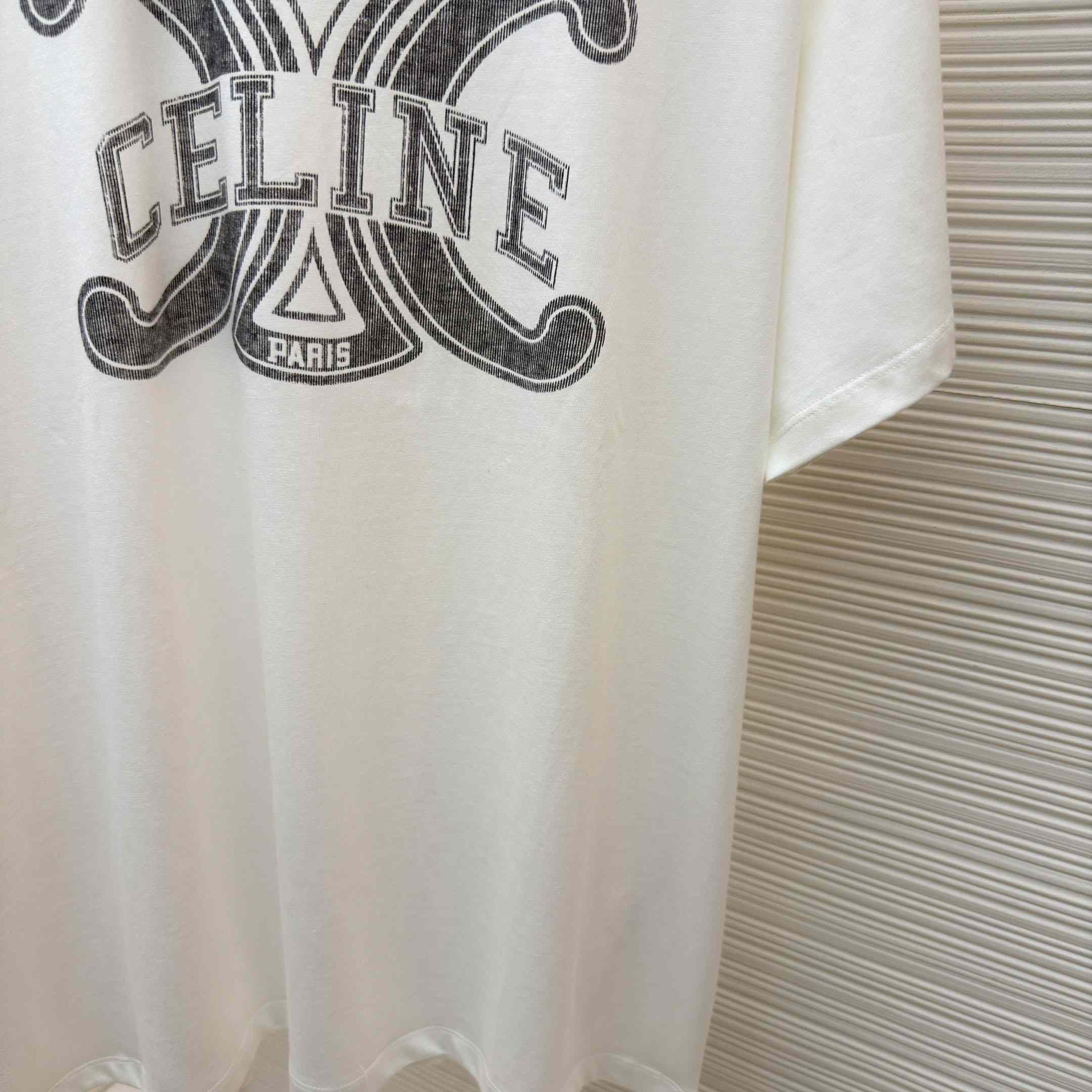 Celine  Loose T-shirt IN Cotton Jersey - DopestKickz