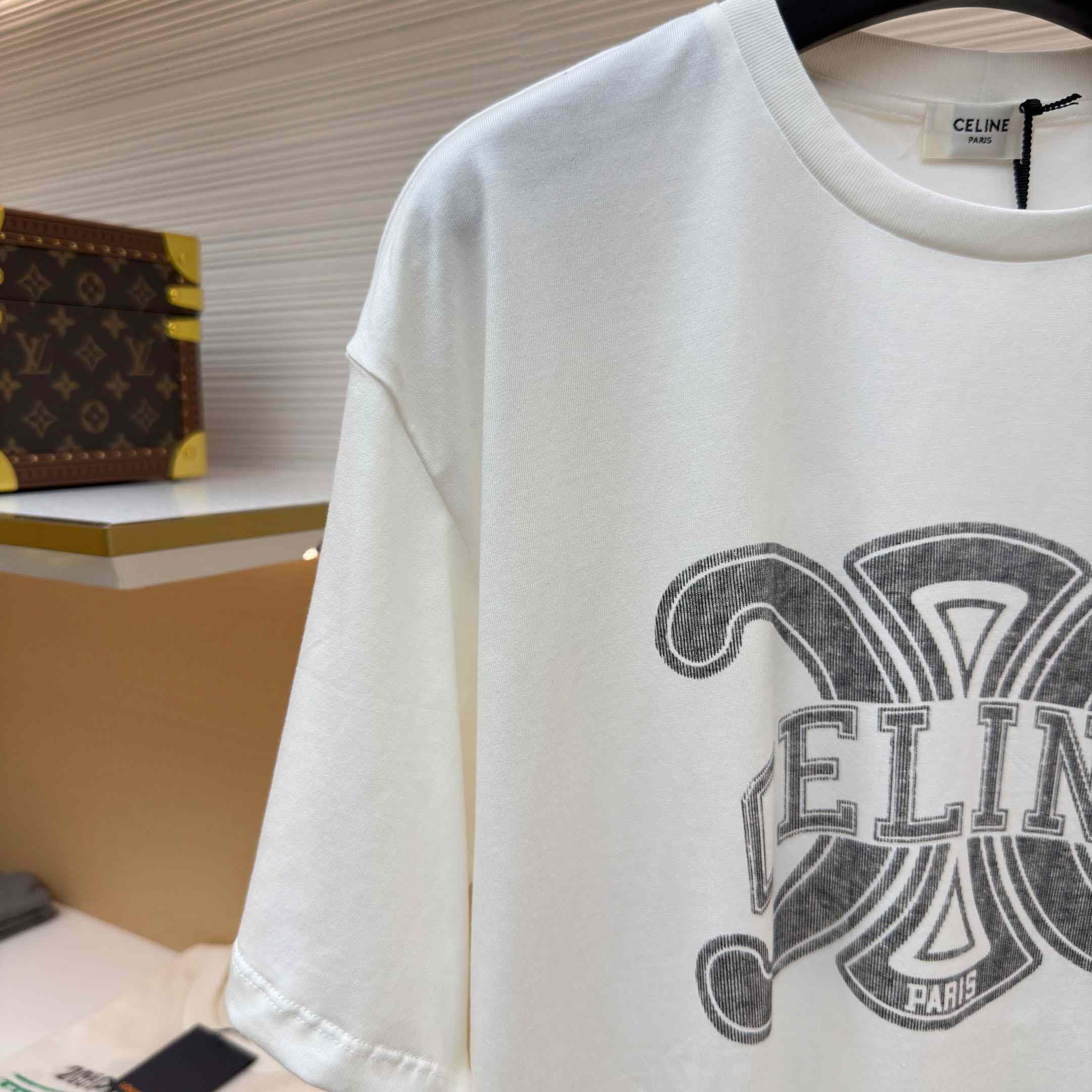 Celine  Loose T-shirt IN Cotton Jersey - DopestKickz