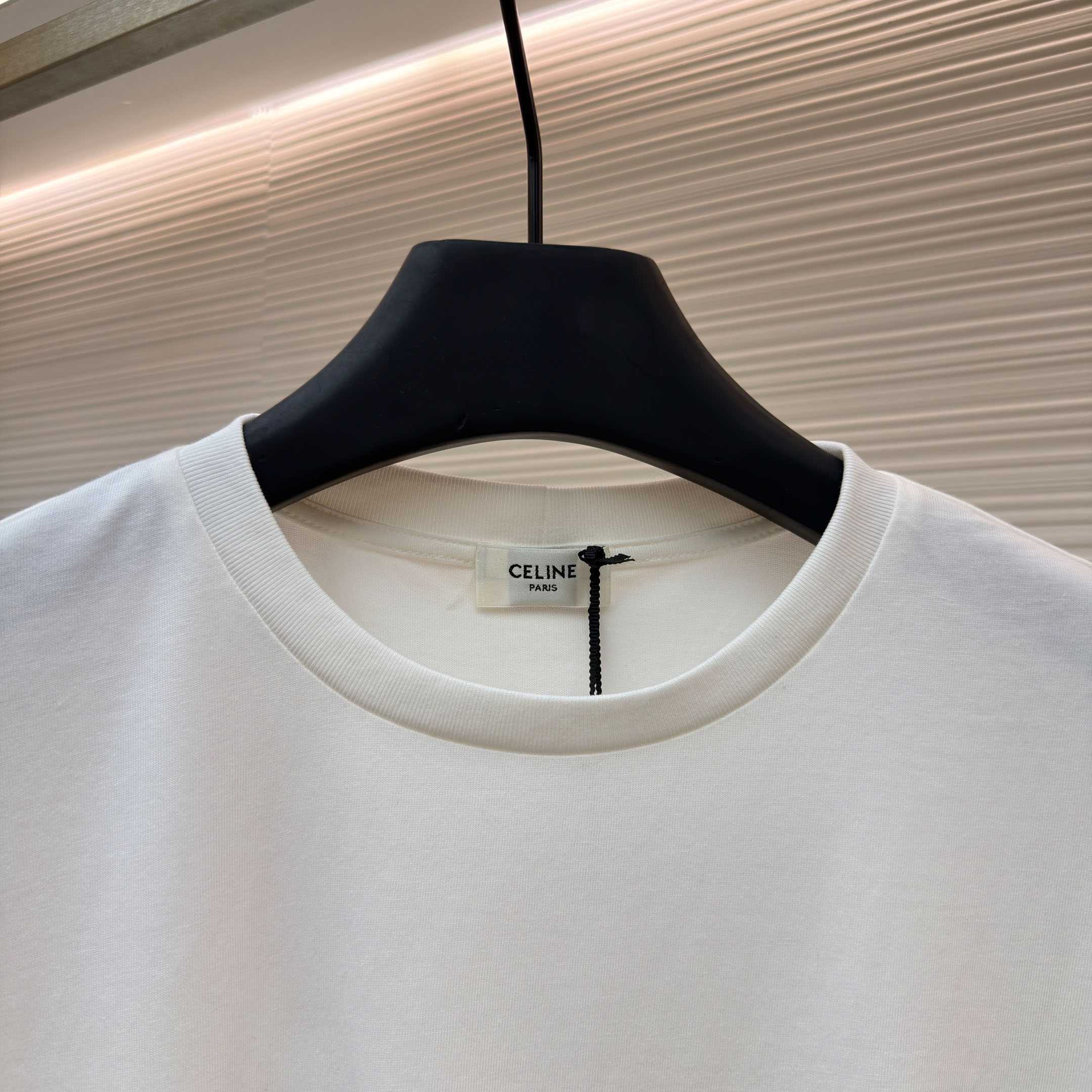 Celine  Loose T-shirt IN Cotton Jersey - DopestKickz