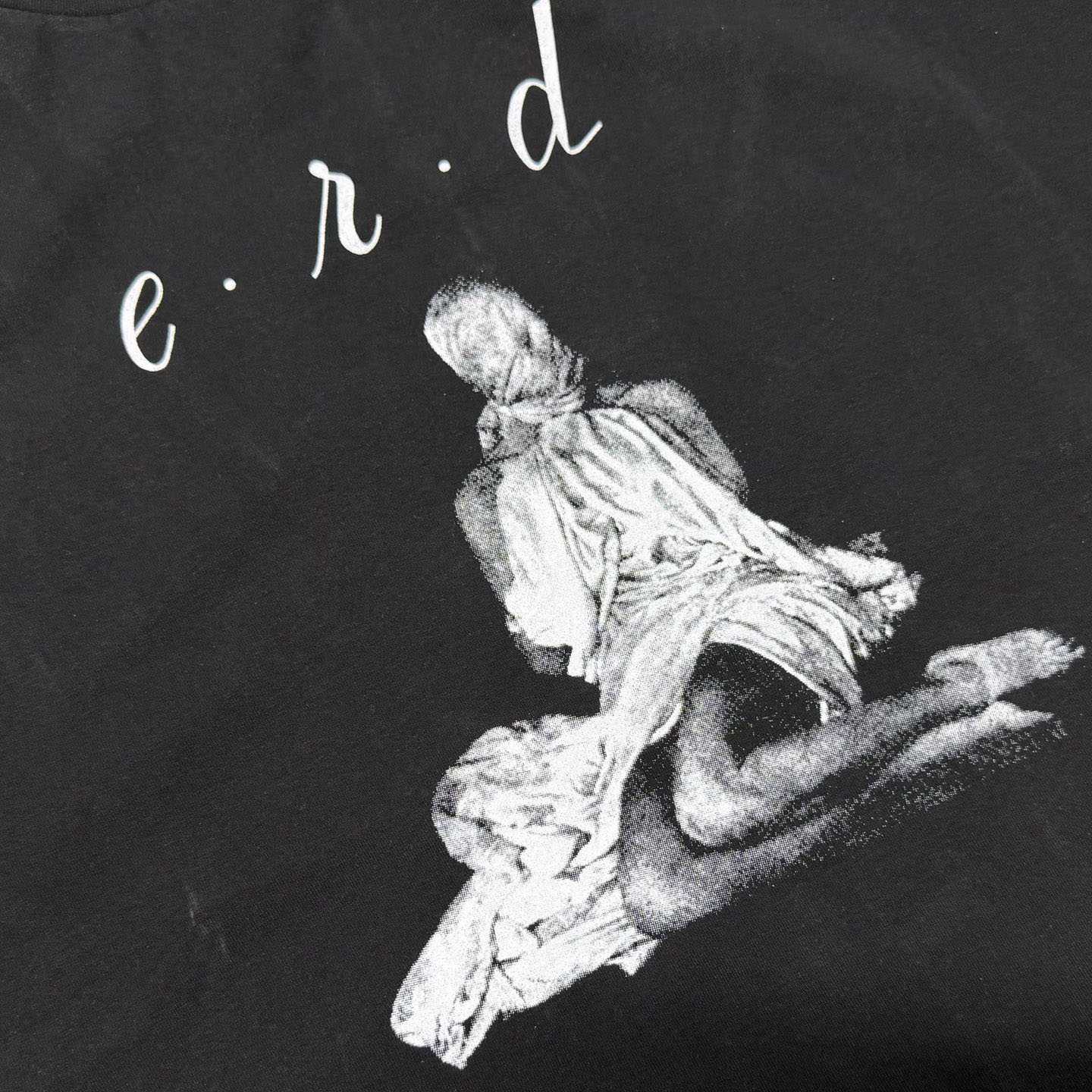 Enfants Riches Déprimés Woman In Sheet Raglan T-Shirt 'Faded Black' - DopestKickz