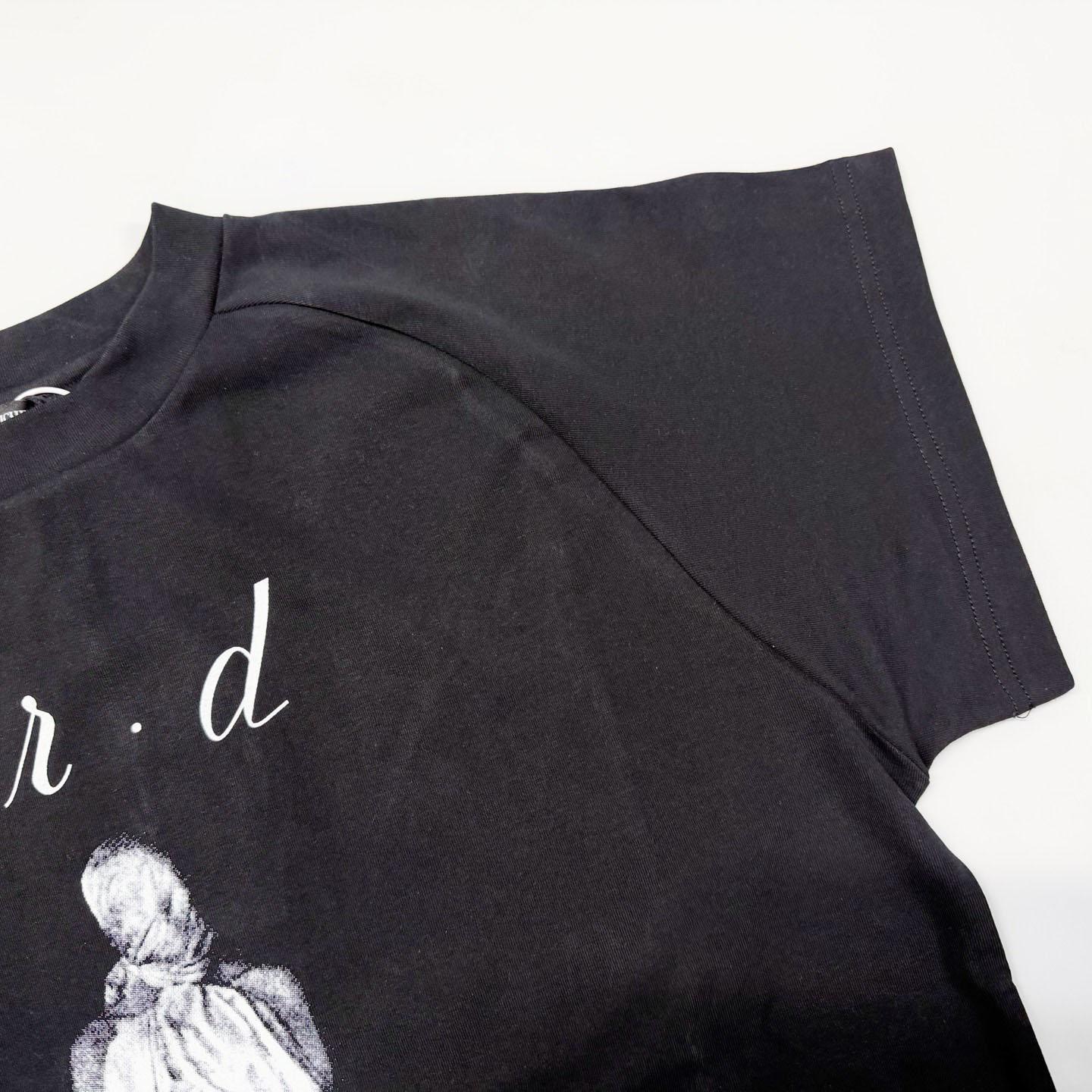 Enfants Riches Déprimés Woman In Sheet Raglan T-Shirt 'Faded Black' - DopestKickz