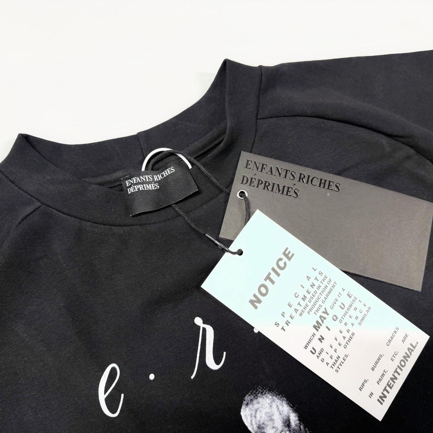 Enfants Riches Déprimés Woman In Sheet Raglan T-Shirt 'Faded Black' - DopestKickz