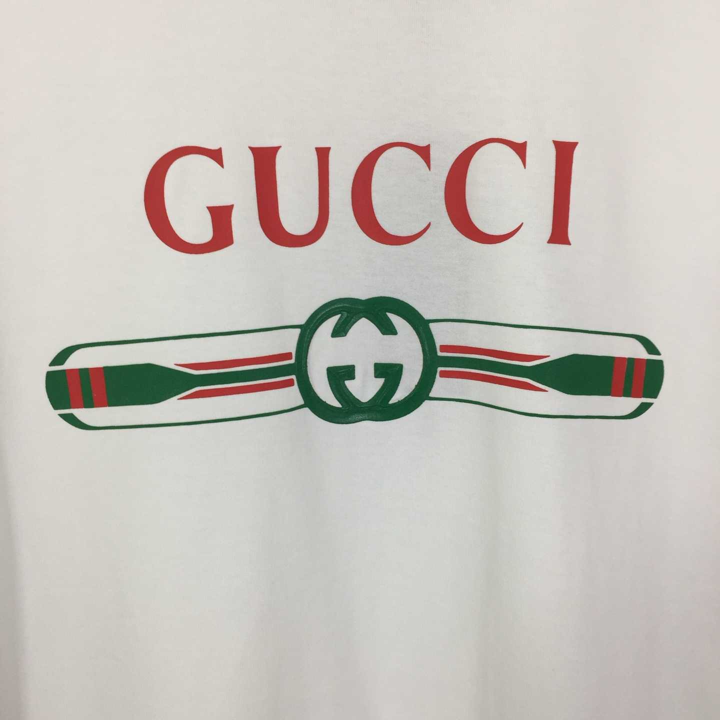 Gucci Jersey T-shirt With Print  - DopestKickz