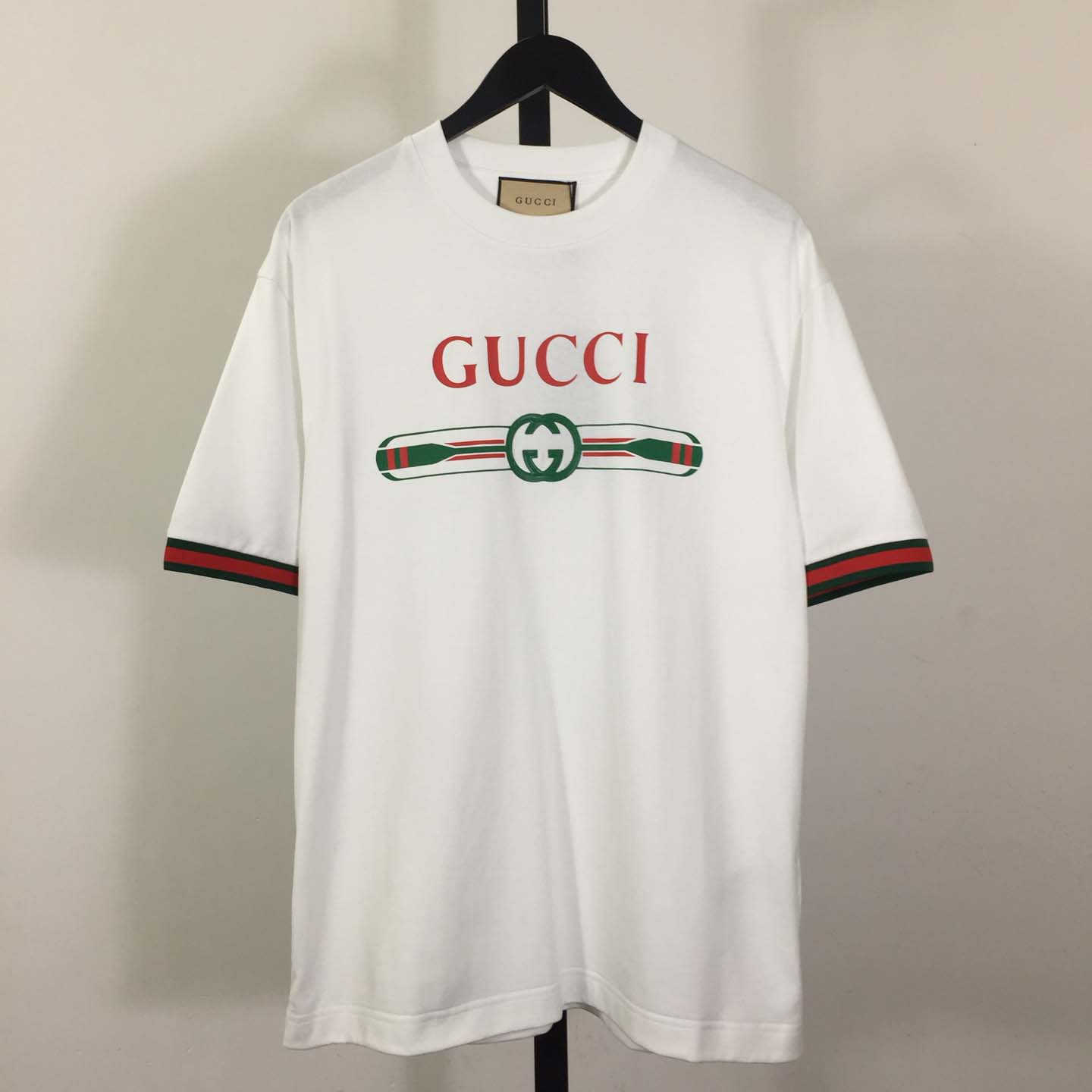Gucci Jersey T-shirt With Print  - DopestKickz