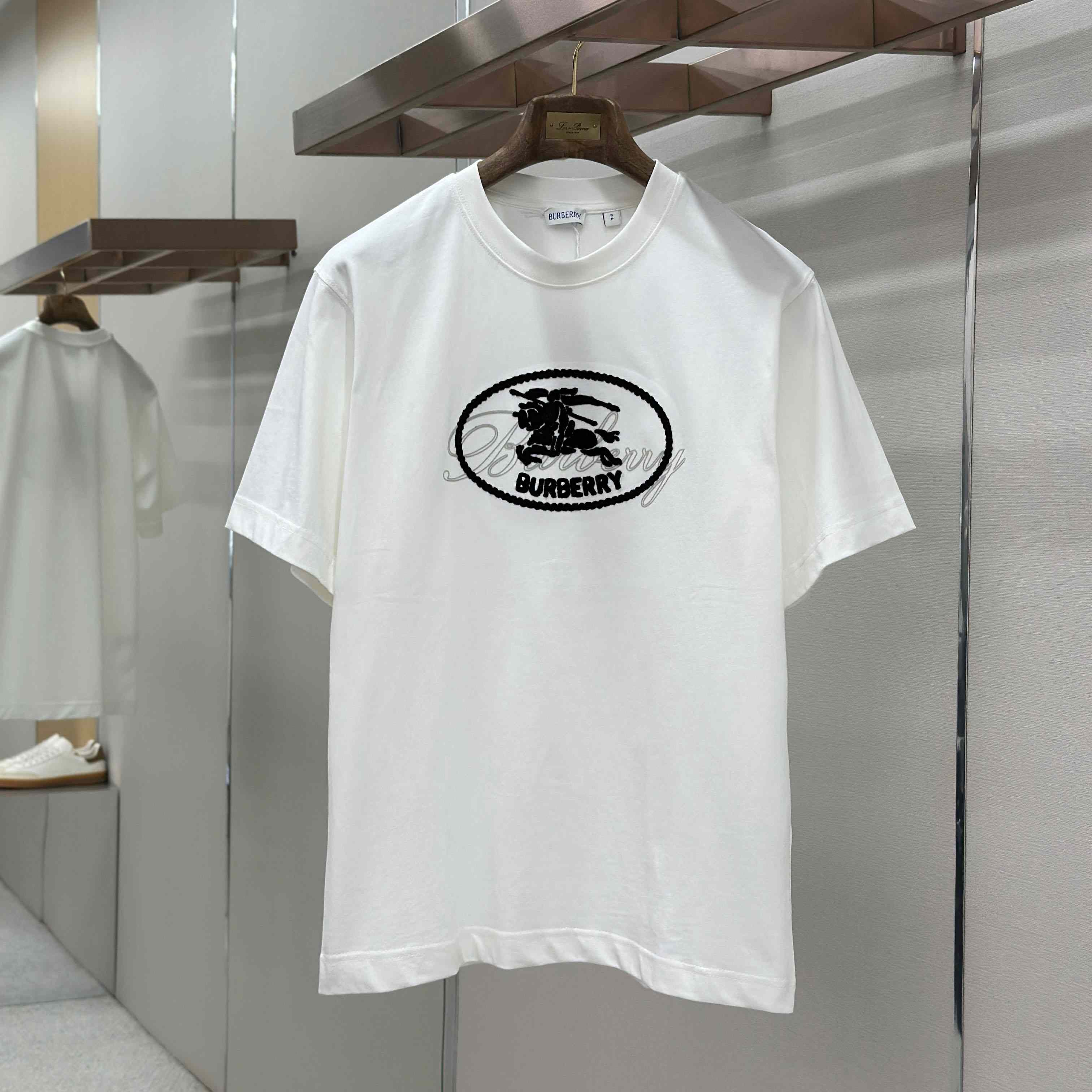 Burberry Knight Stamp Cotton T-shirt - DopestKickz