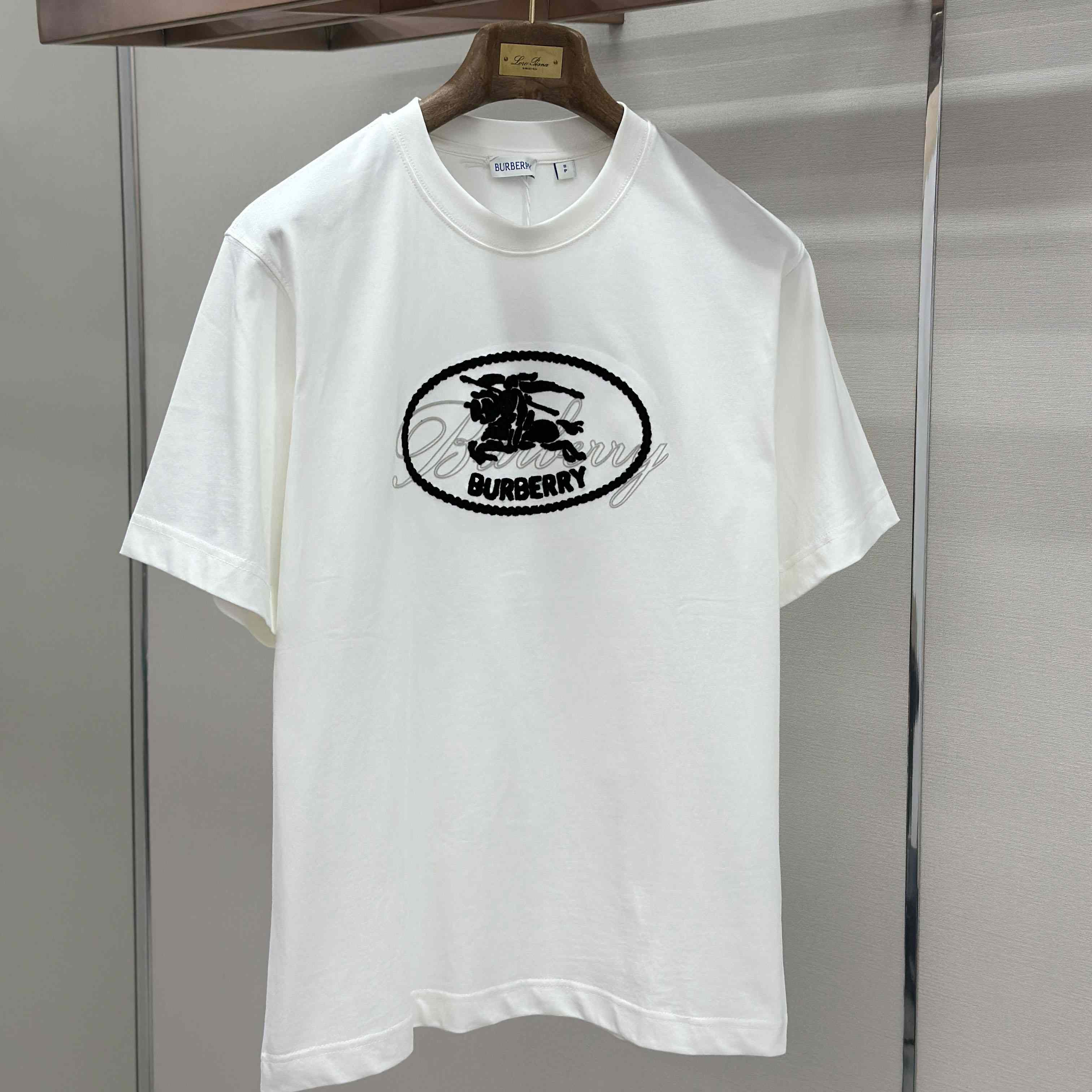Burberry Knight Stamp Cotton T-shirt - DopestKickz