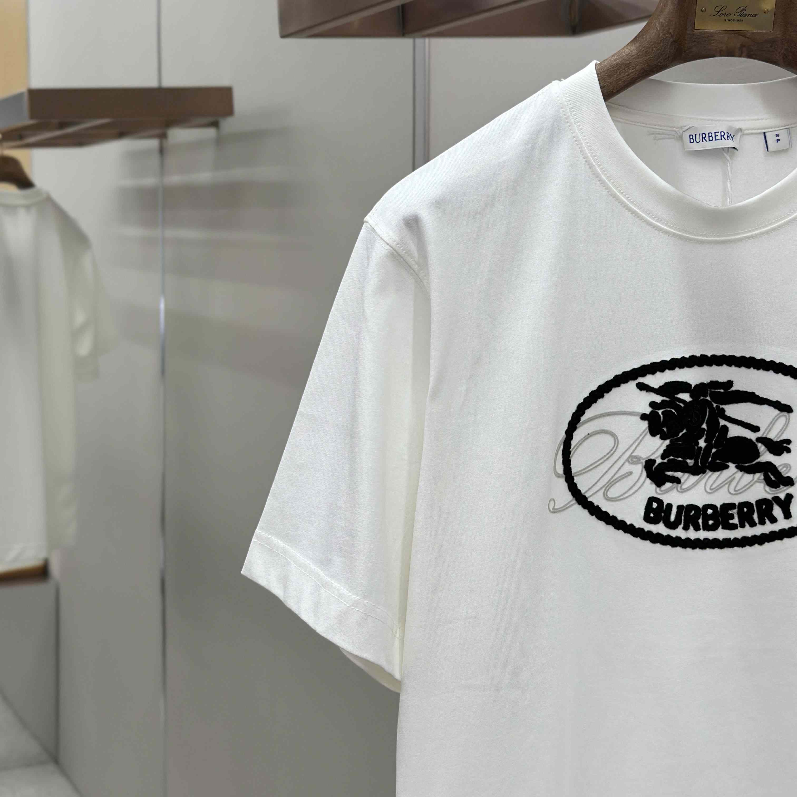 Burberry Knight Stamp Cotton T-shirt - DopestKickz