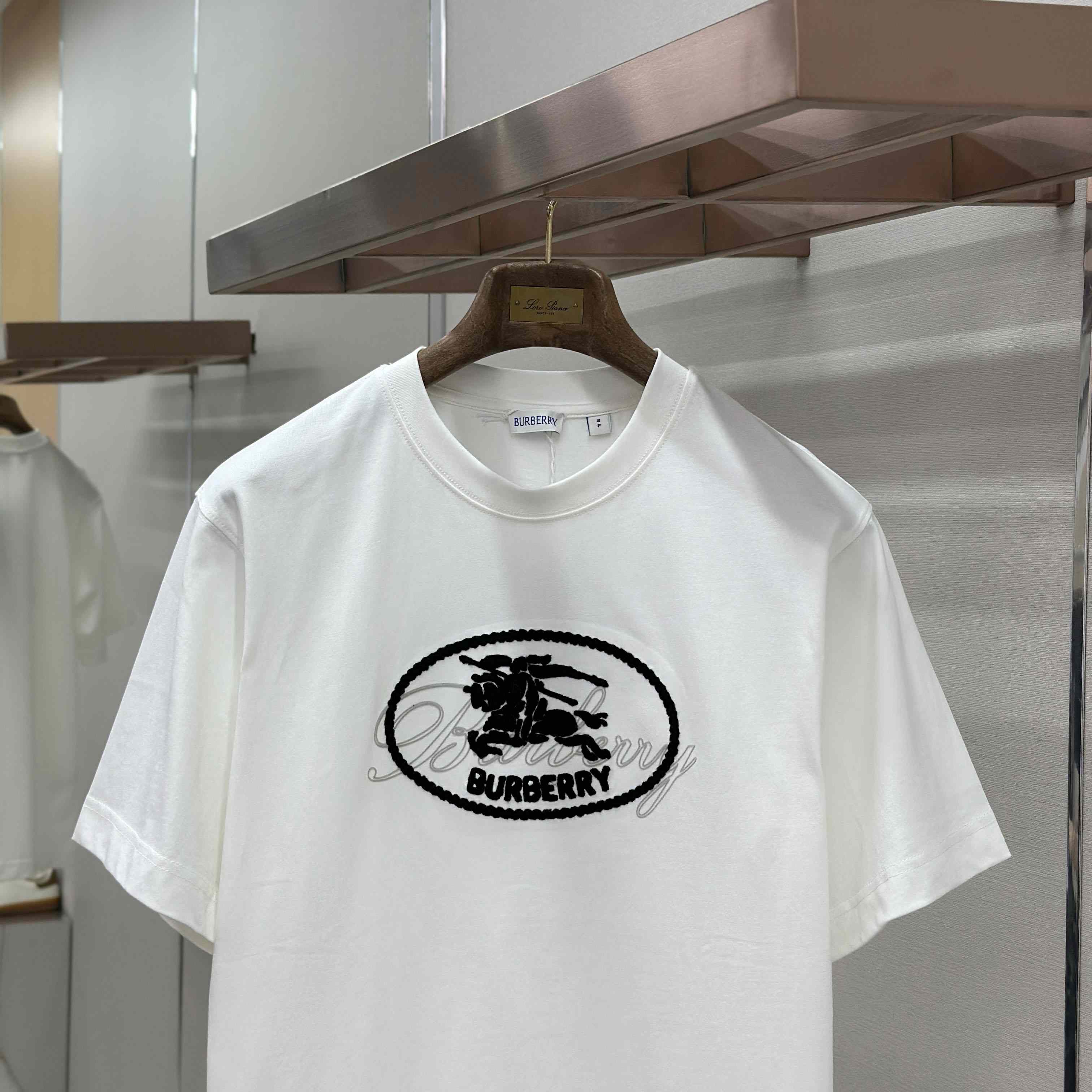 Burberry Knight Stamp Cotton T-shirt - DopestKickz