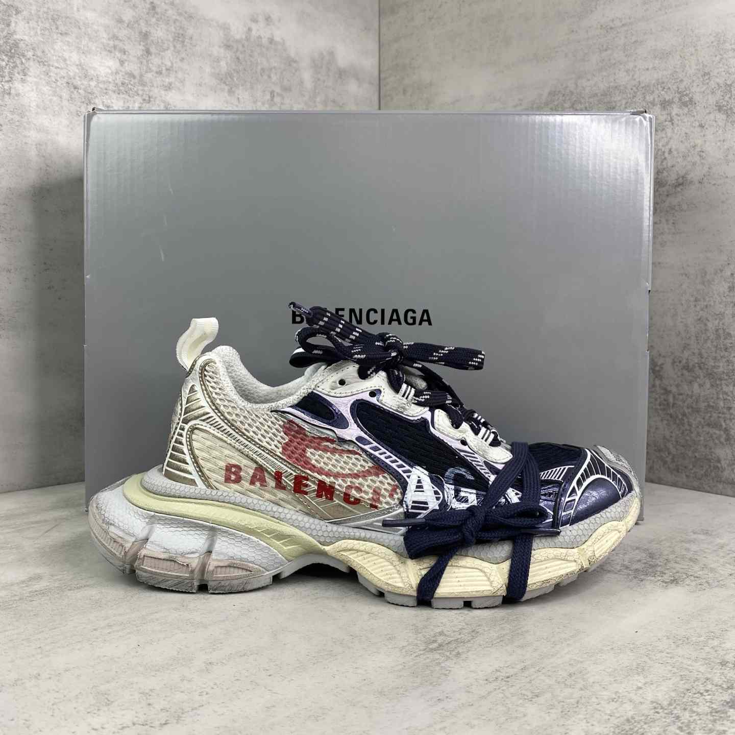 Balenciaga 3XL Split Logo Sneaker - DopestKickz
