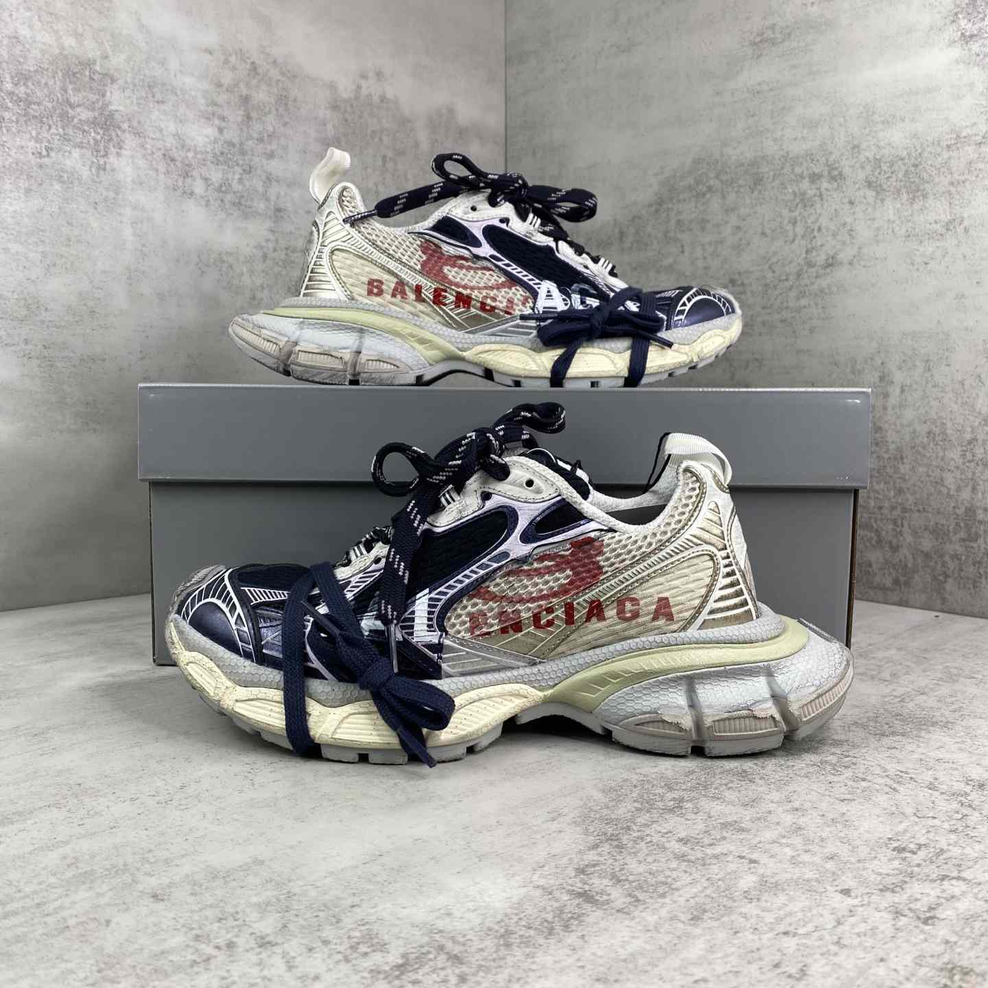 Balenciaga 3XL Split Logo Sneaker - DopestKickz