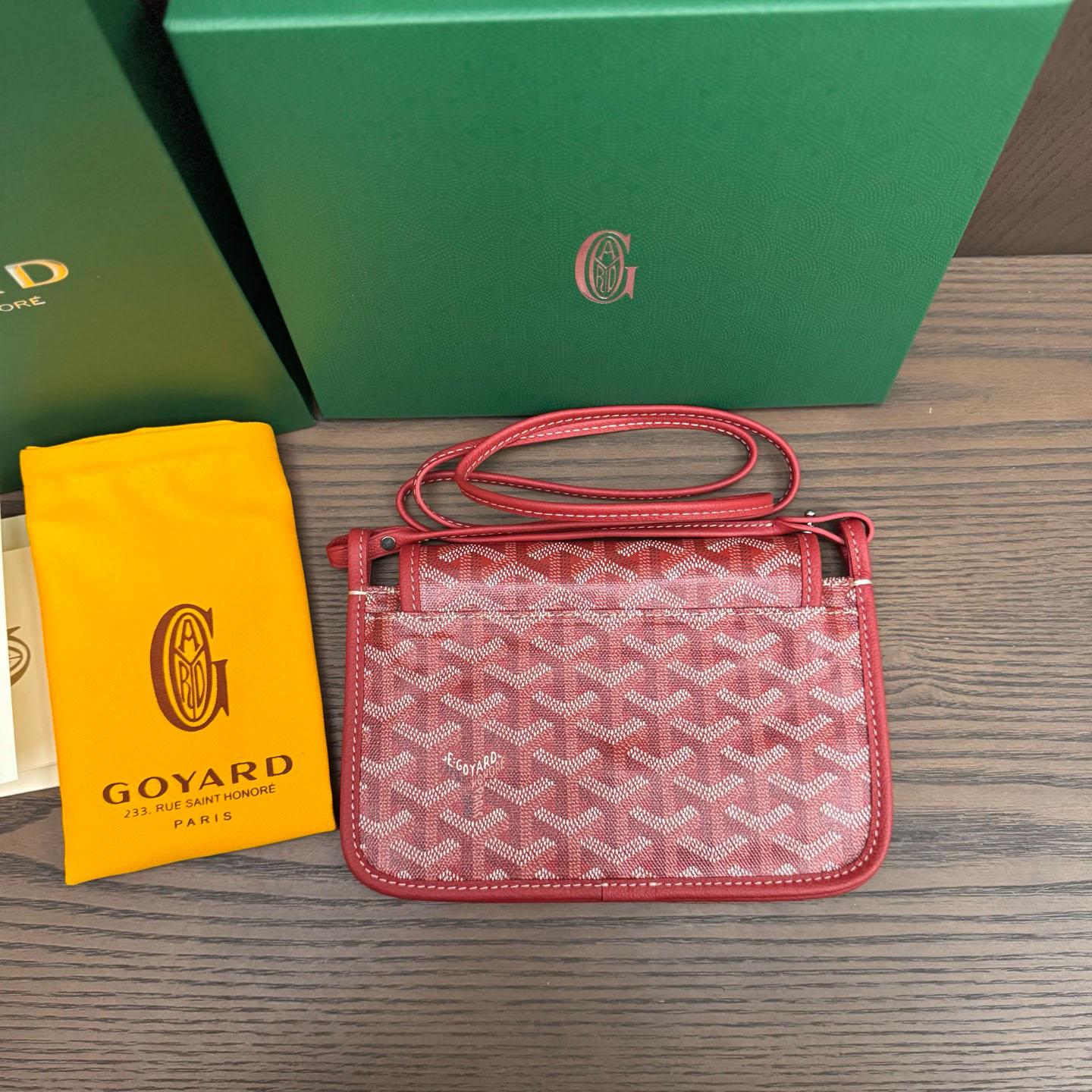 Goyard Plumet Pocket Wallet - DopestKickz