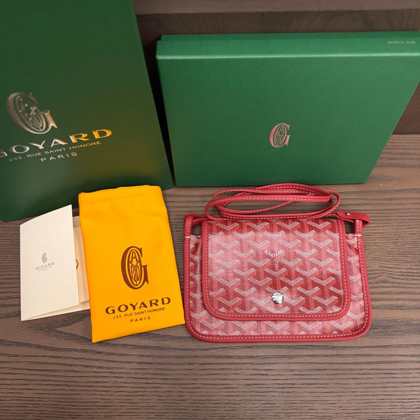 Goyard Plumet Pocket Wallet - DopestKickz
