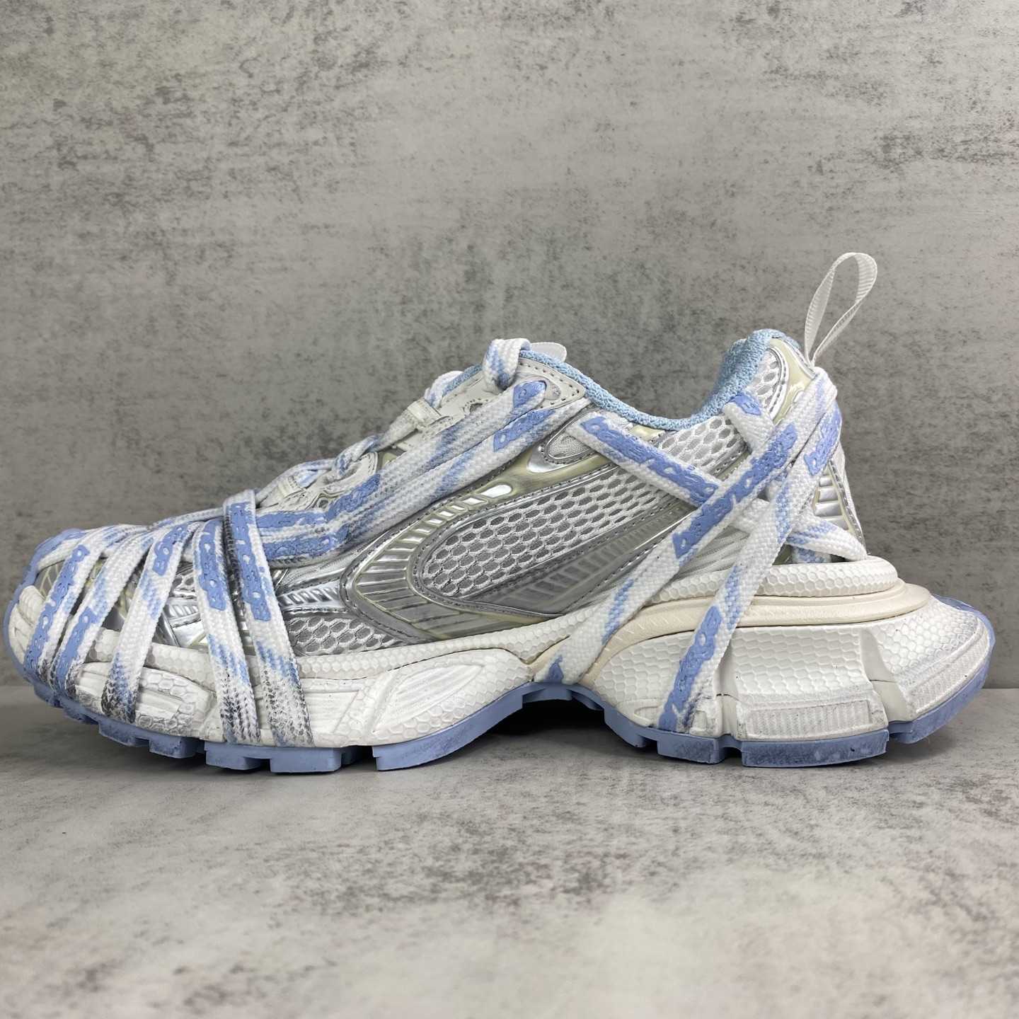 Balenciaga 3XL Extreme Laces Logo Sneaker  - DopestKickz