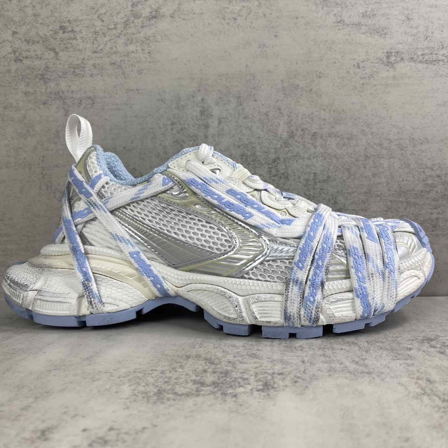 Balenciaga 3XL Extreme Laces Logo Sneaker  - DopestKickz
