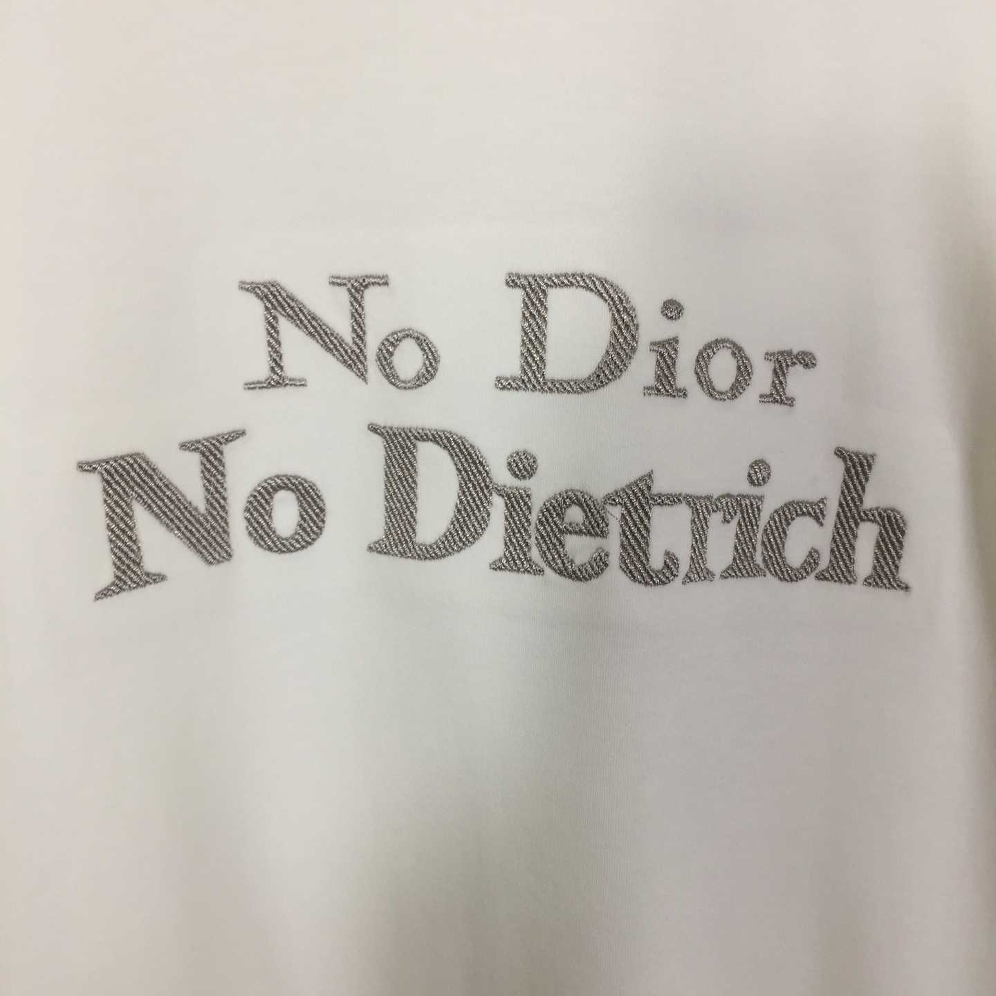 Dior T-shirt With Lettering  - DopestKickz