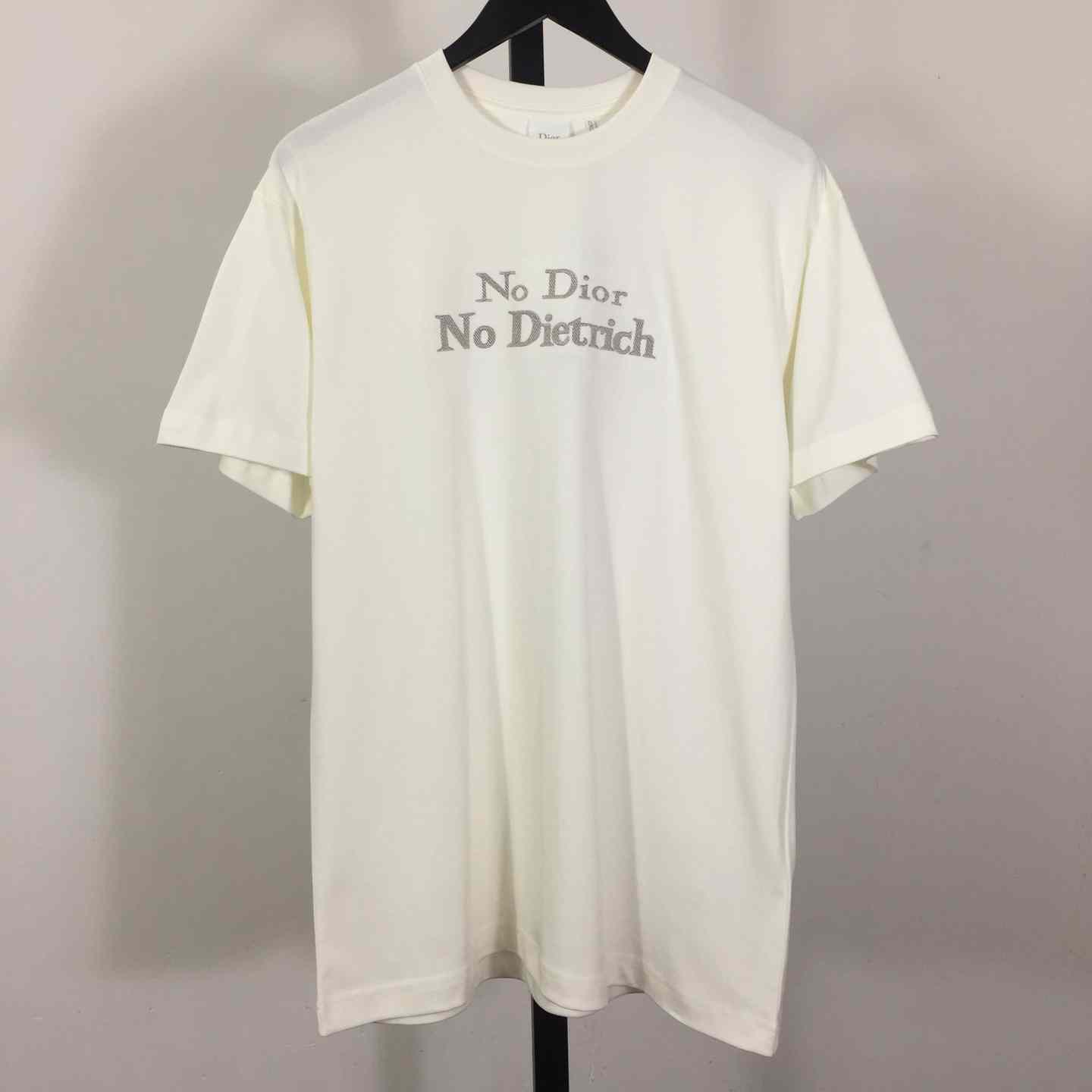 Dior T-shirt With Lettering  - DopestKickz