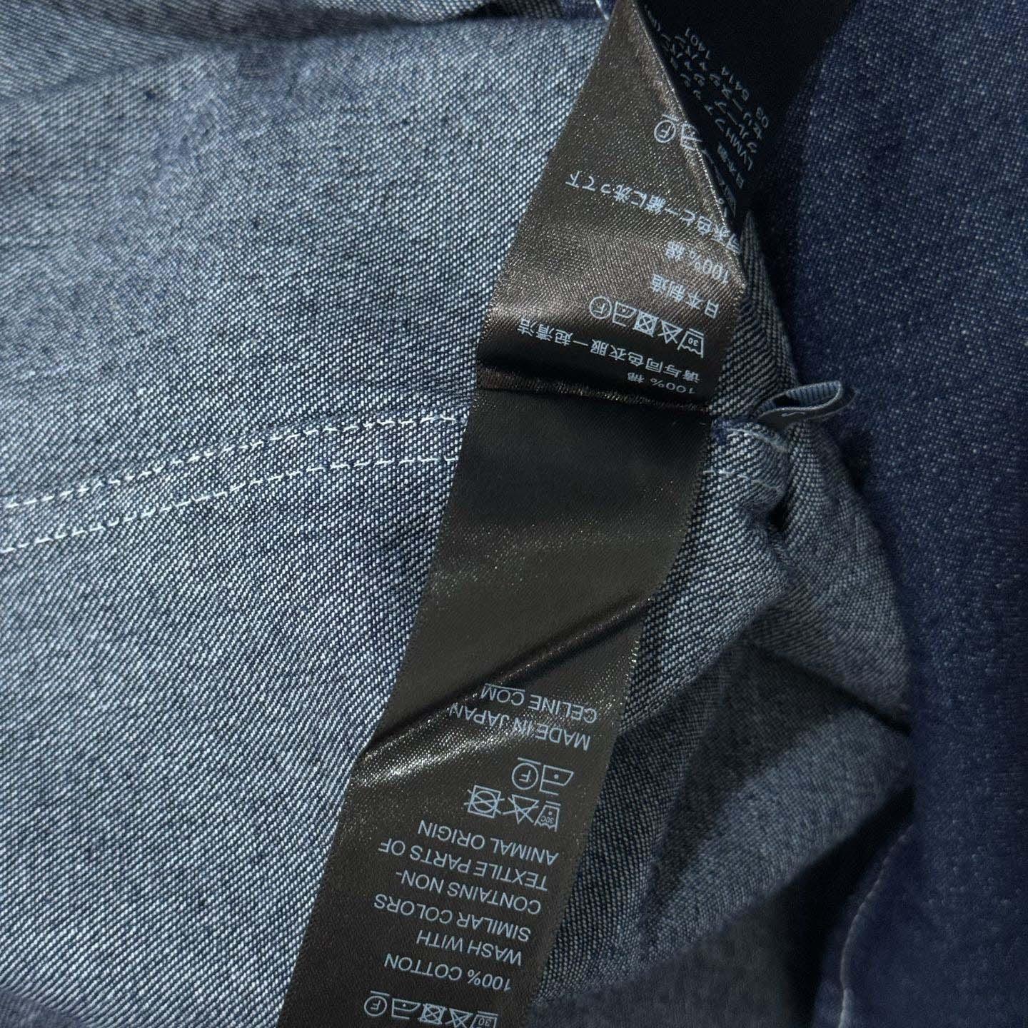 Celine Overshirt In Cotton Denim - DopestKickz