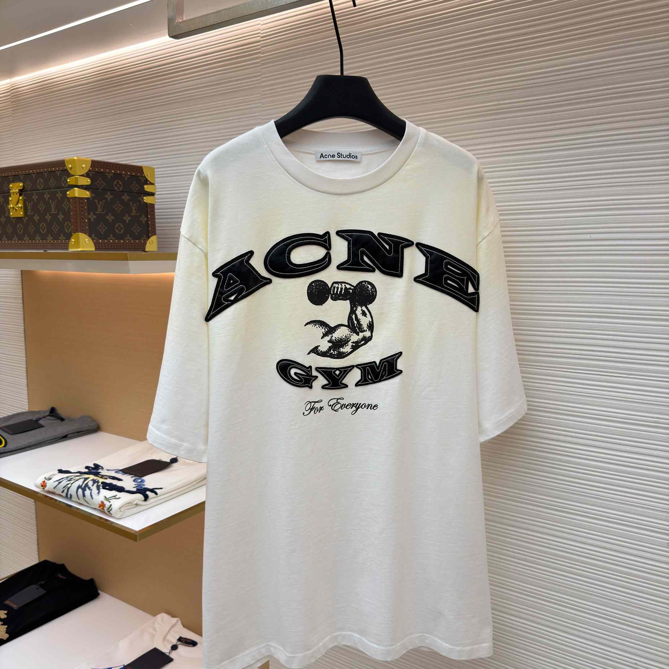 Acne Studios GYM LOGO T-SHIRT  - DopestKickz