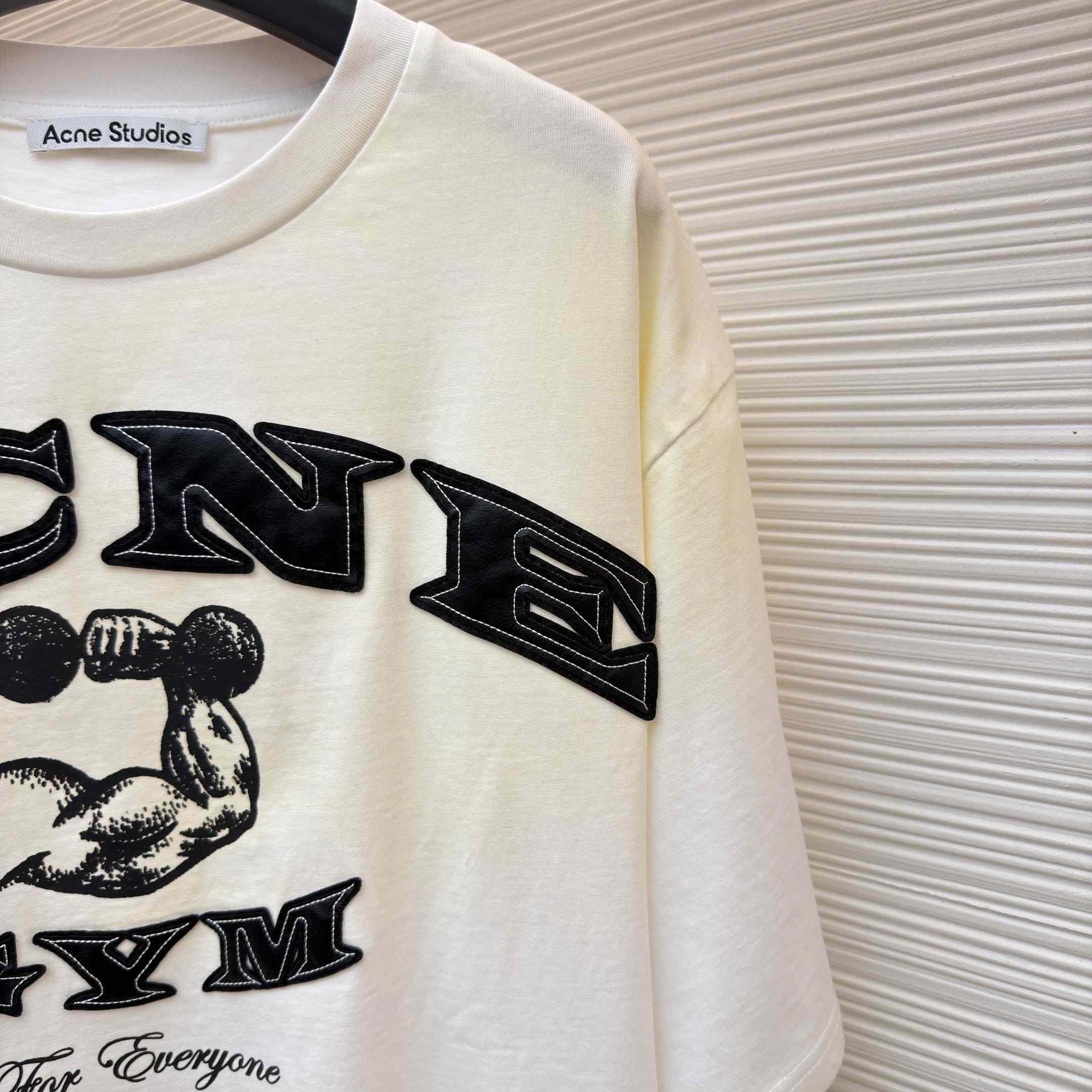 Acne Studios GYM LOGO T-SHIRT  - DopestKickz