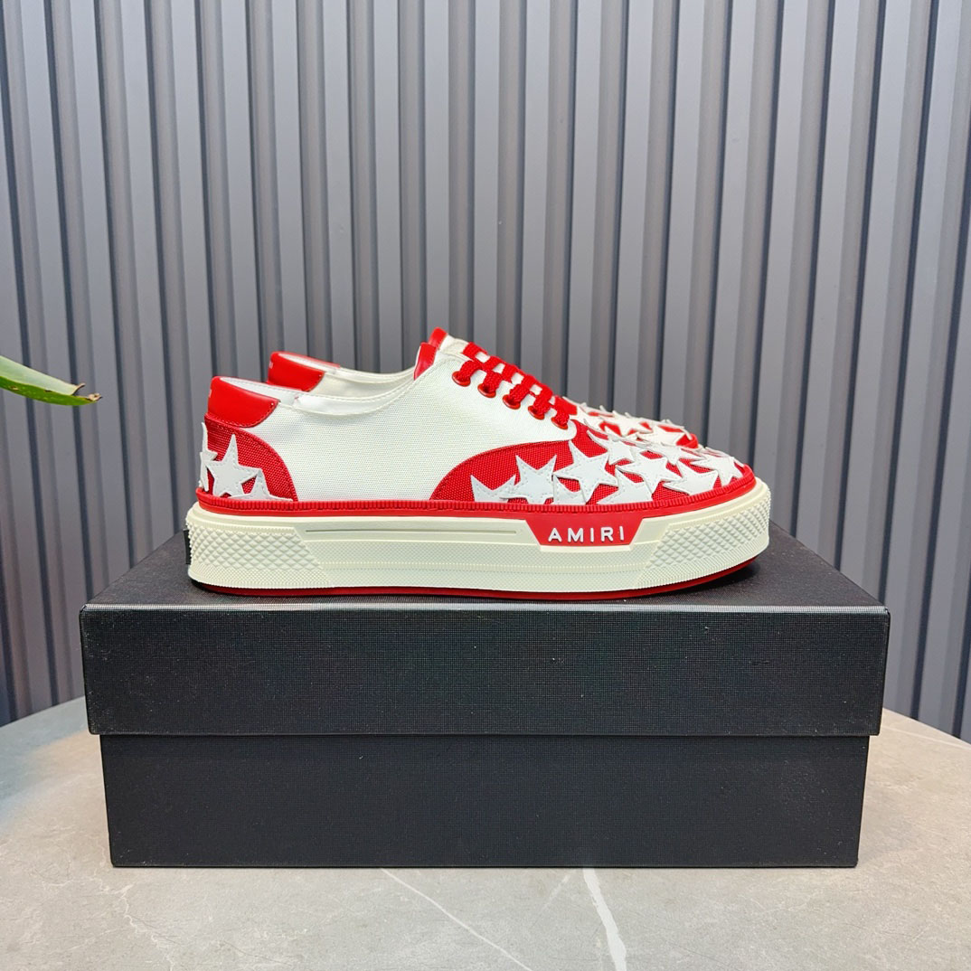 Amiri Stars Court 'White Red' - DopestKickz
