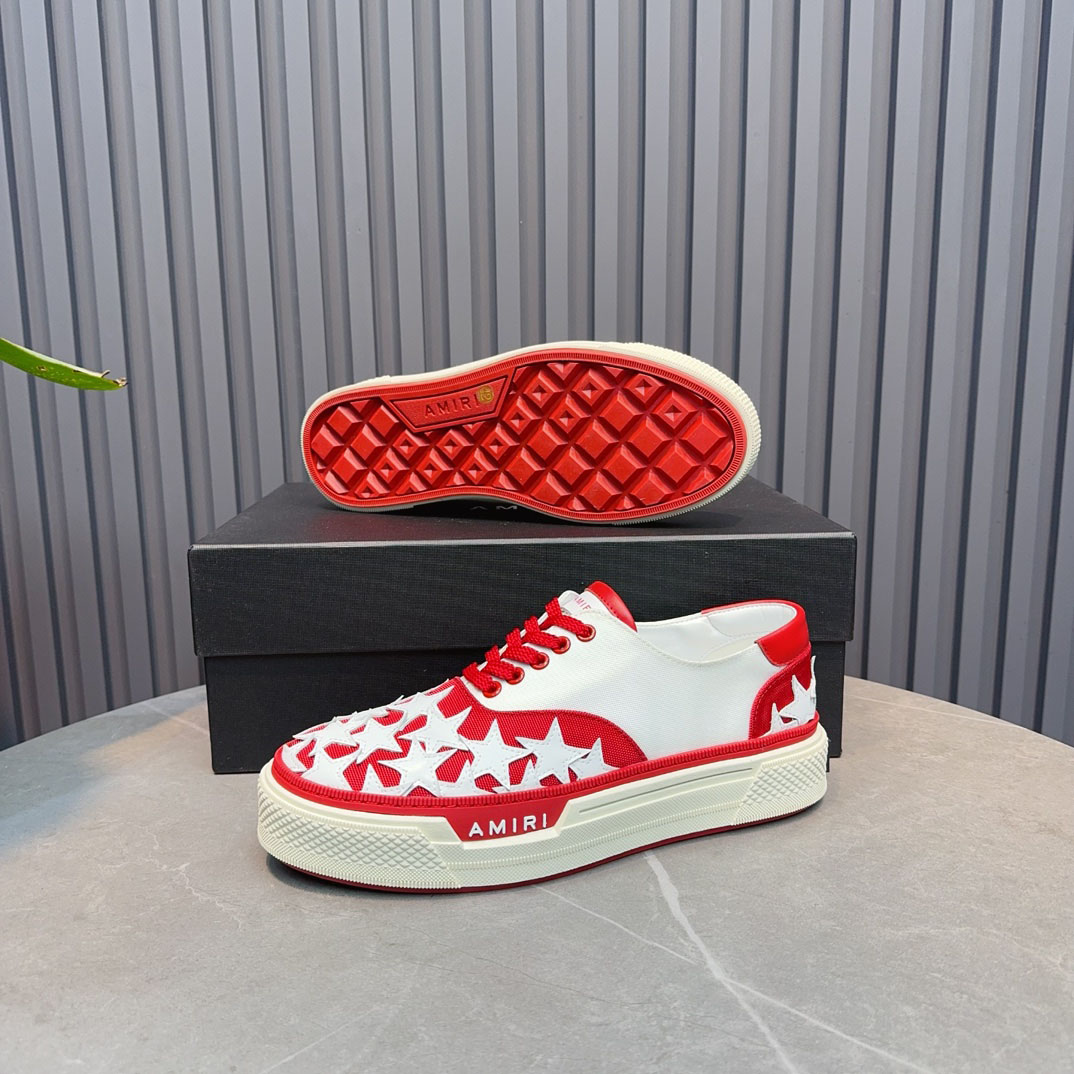 Amiri Stars Court 'White Red' - DopestKickz