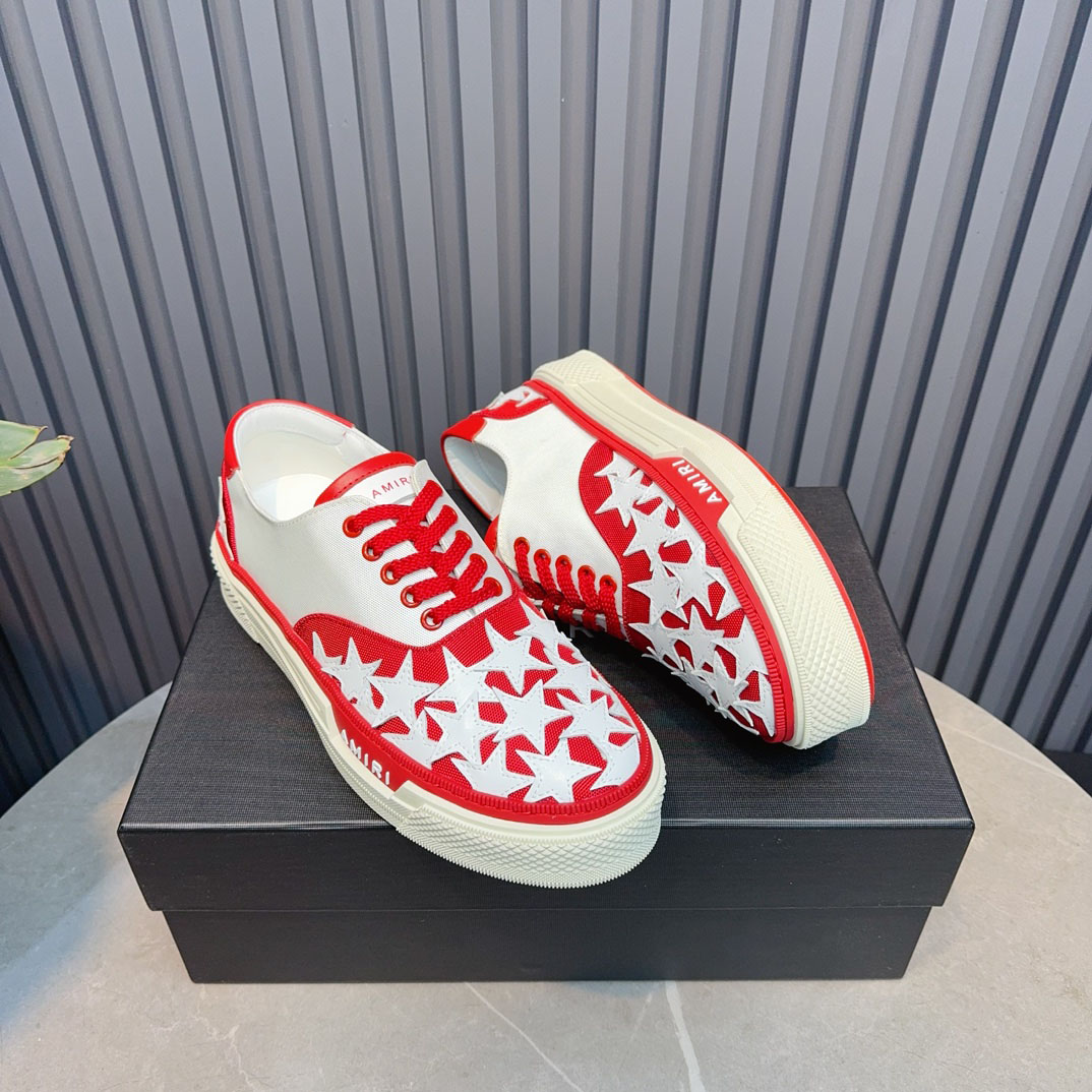 Amiri Stars Court 'White Red' - DopestKickz