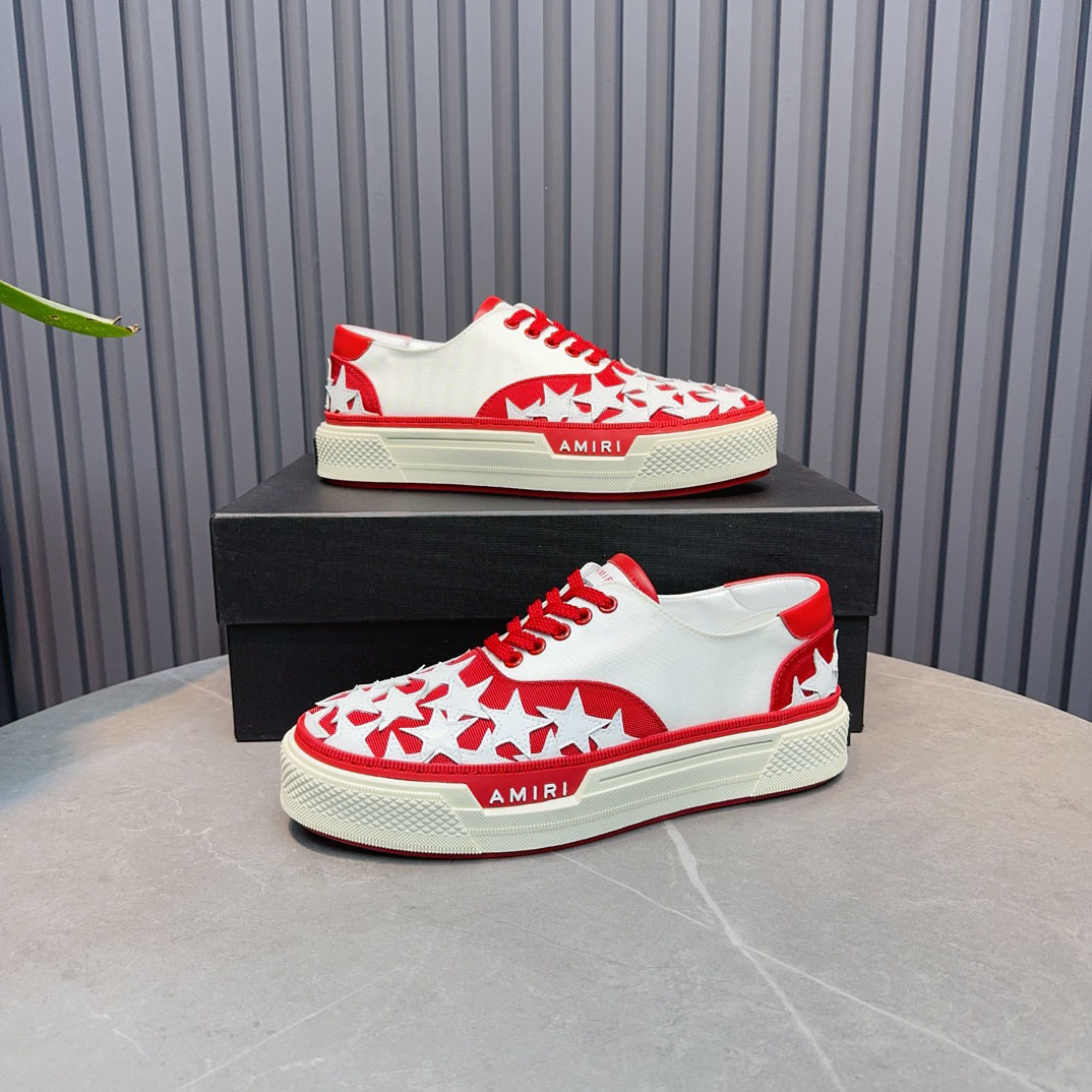 Amiri Stars Court 'White Red' - DopestKickz