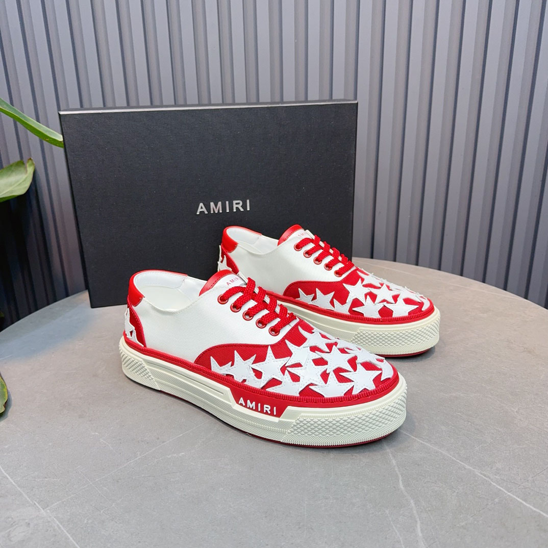 Amiri Stars Court 'White Red' - DopestKickz