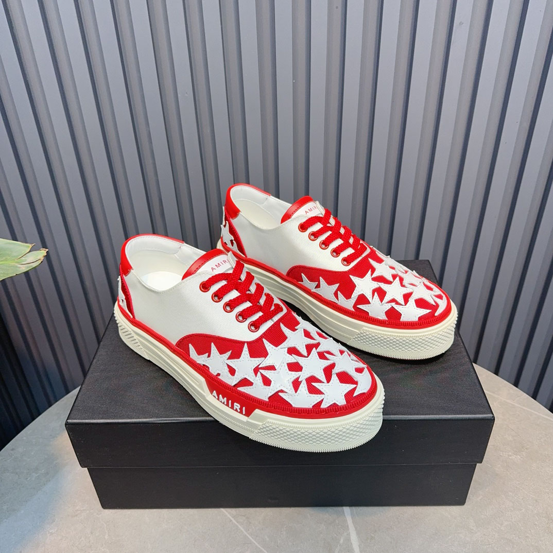 Amiri Stars Court 'White Red' - DopestKickz
