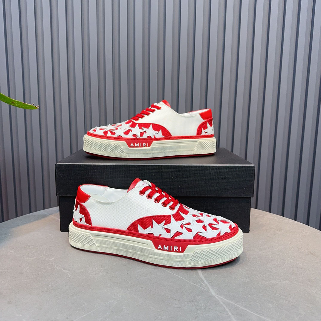Amiri Stars Court 'White Red' - DopestKickz