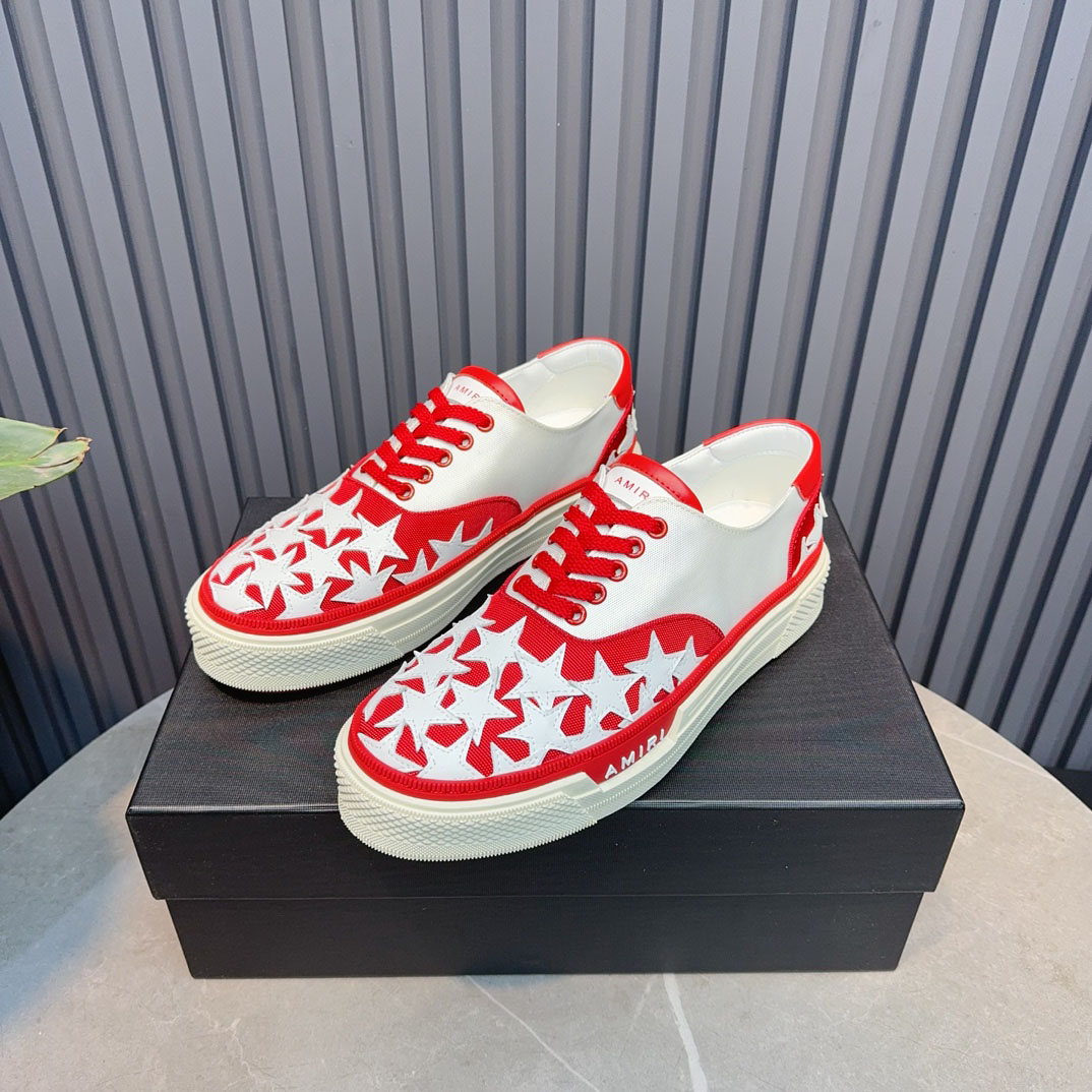 Amiri Stars Court 'White Red' - DopestKickz