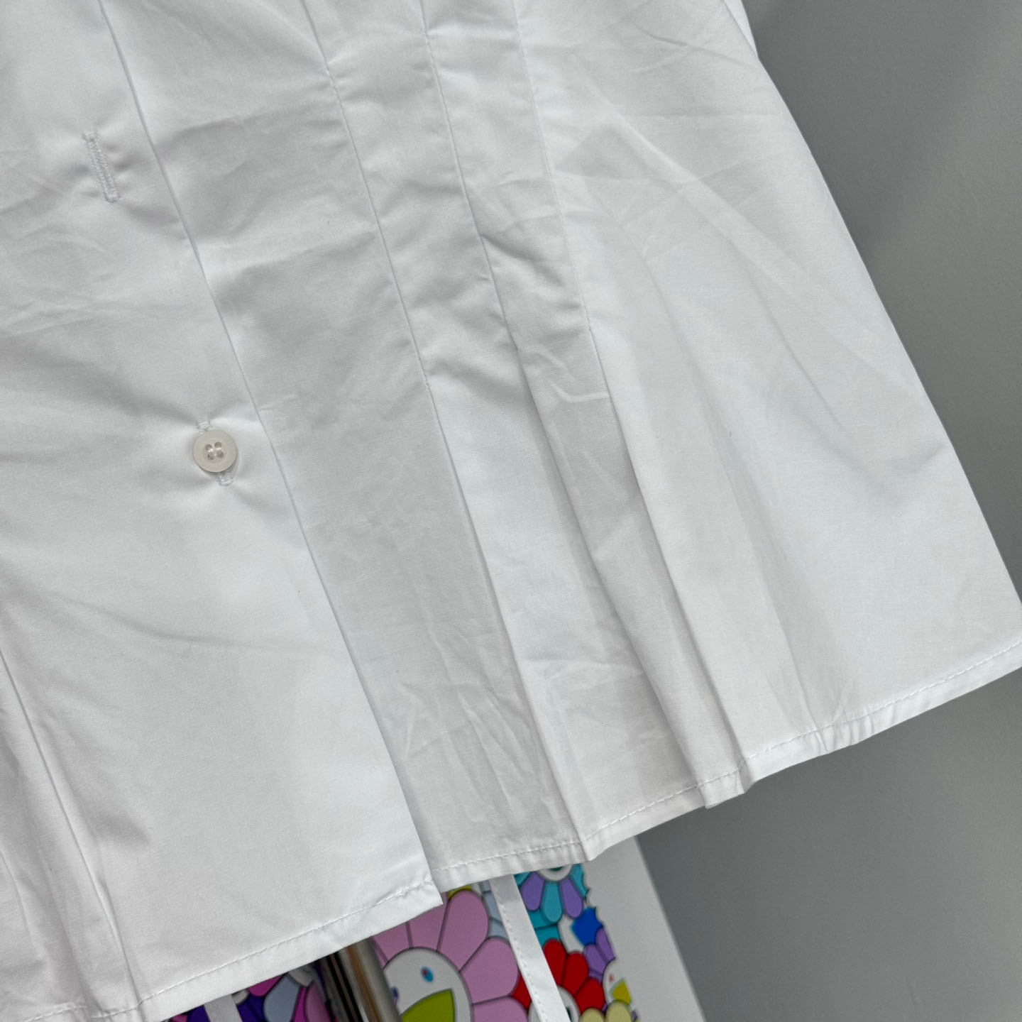 Prada Short-Sleeved Poplin Shirt - DopestKickz