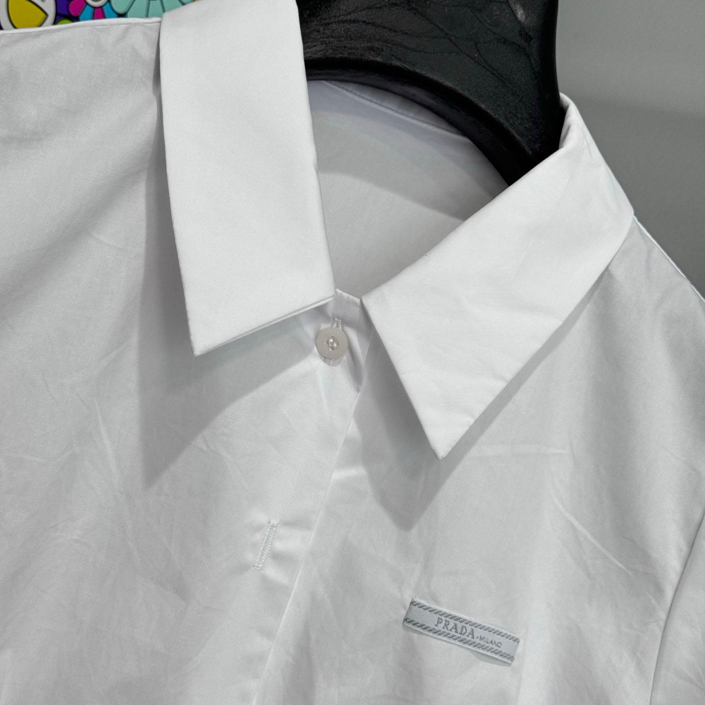 Prada Short-Sleeved Poplin Shirt - DopestKickz