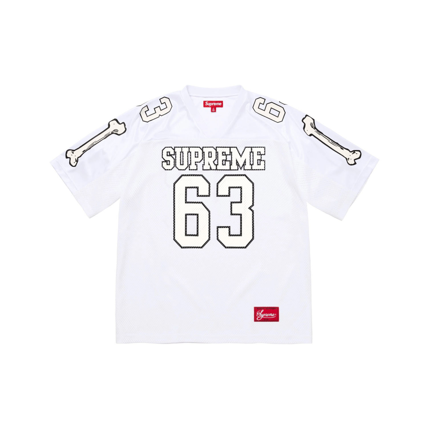 Supreme Stadium Bones Football "White" T-shirt - DopestKickz