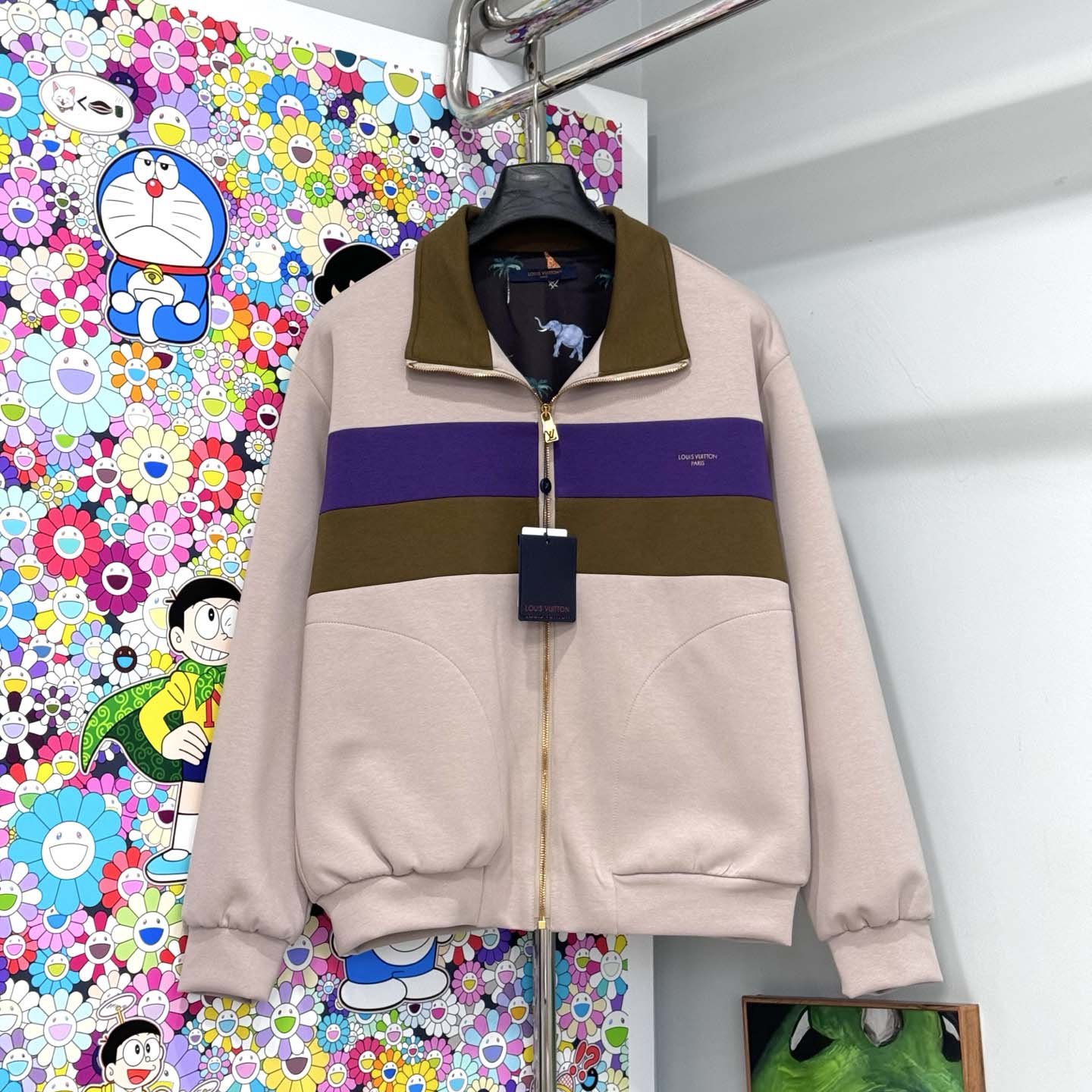 Louis Vuitton LV x The Darjeeling Limited Zippered Track Top   1AJUSB - DopestKickz