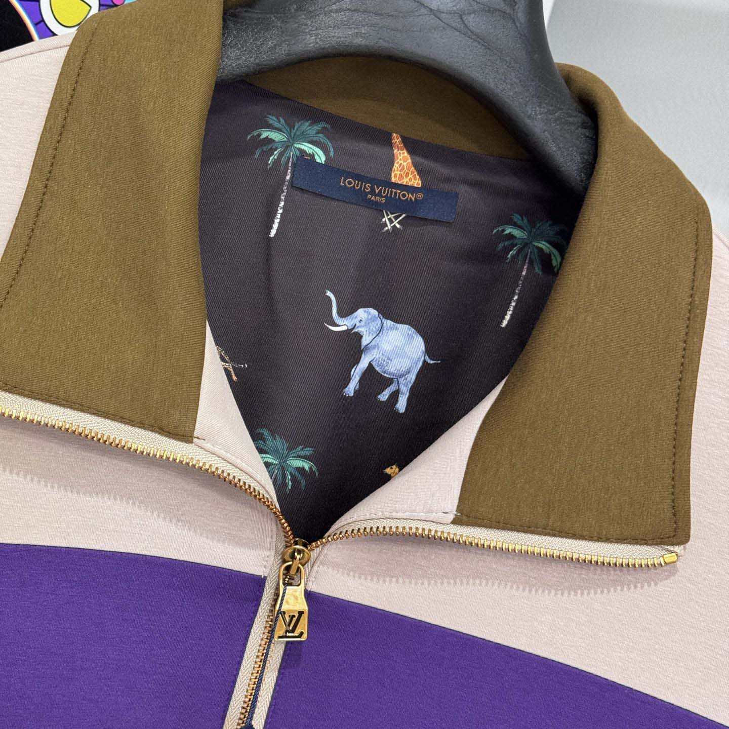Louis Vuitton LV x The Darjeeling Limited Zippered Track Top   1AJUSB - DopestKickz