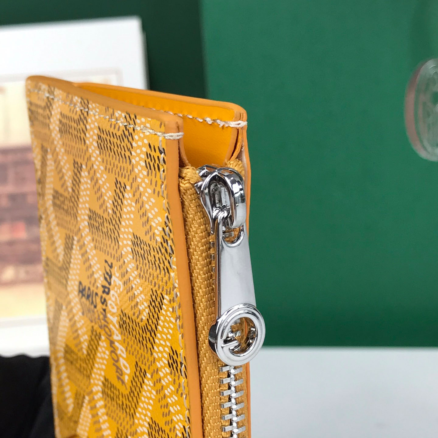 Goyard Bourbon Zipped Card Holder - DopestKickz