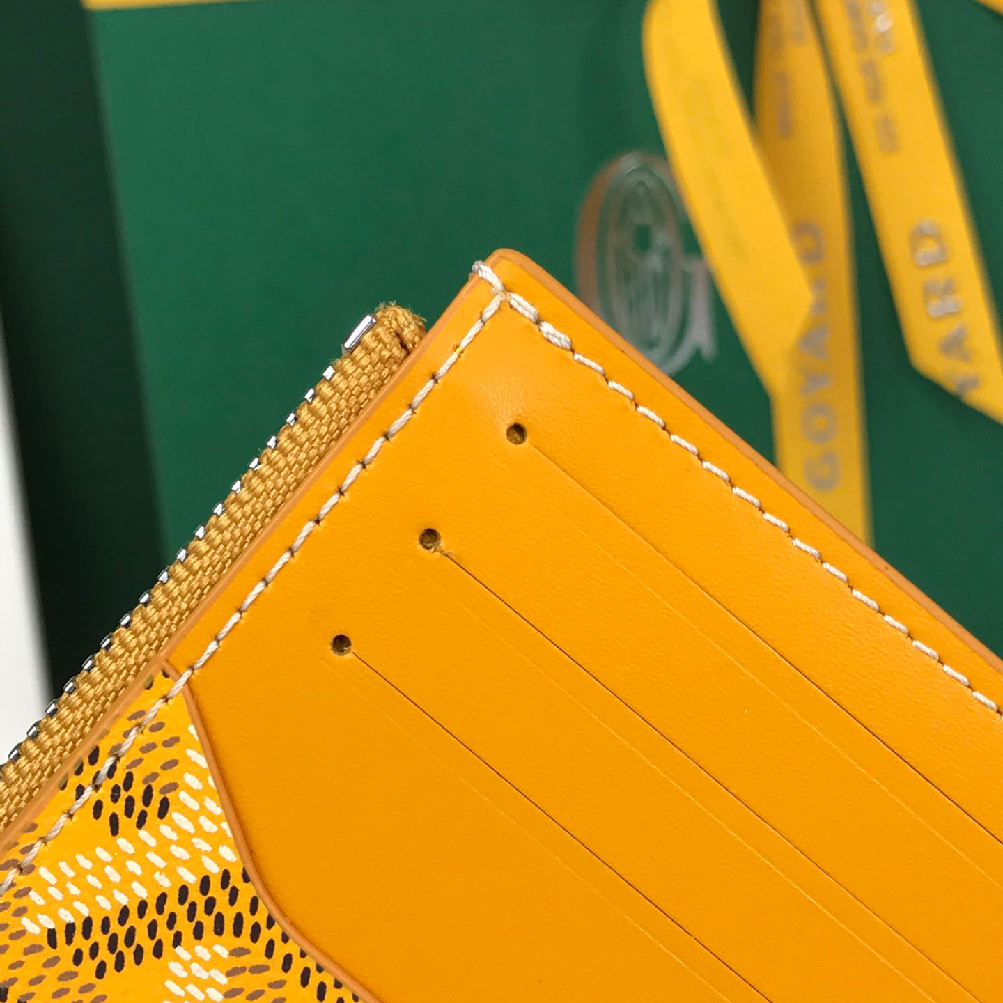 Goyard Bourbon Zipped Card Holder - DopestKickz