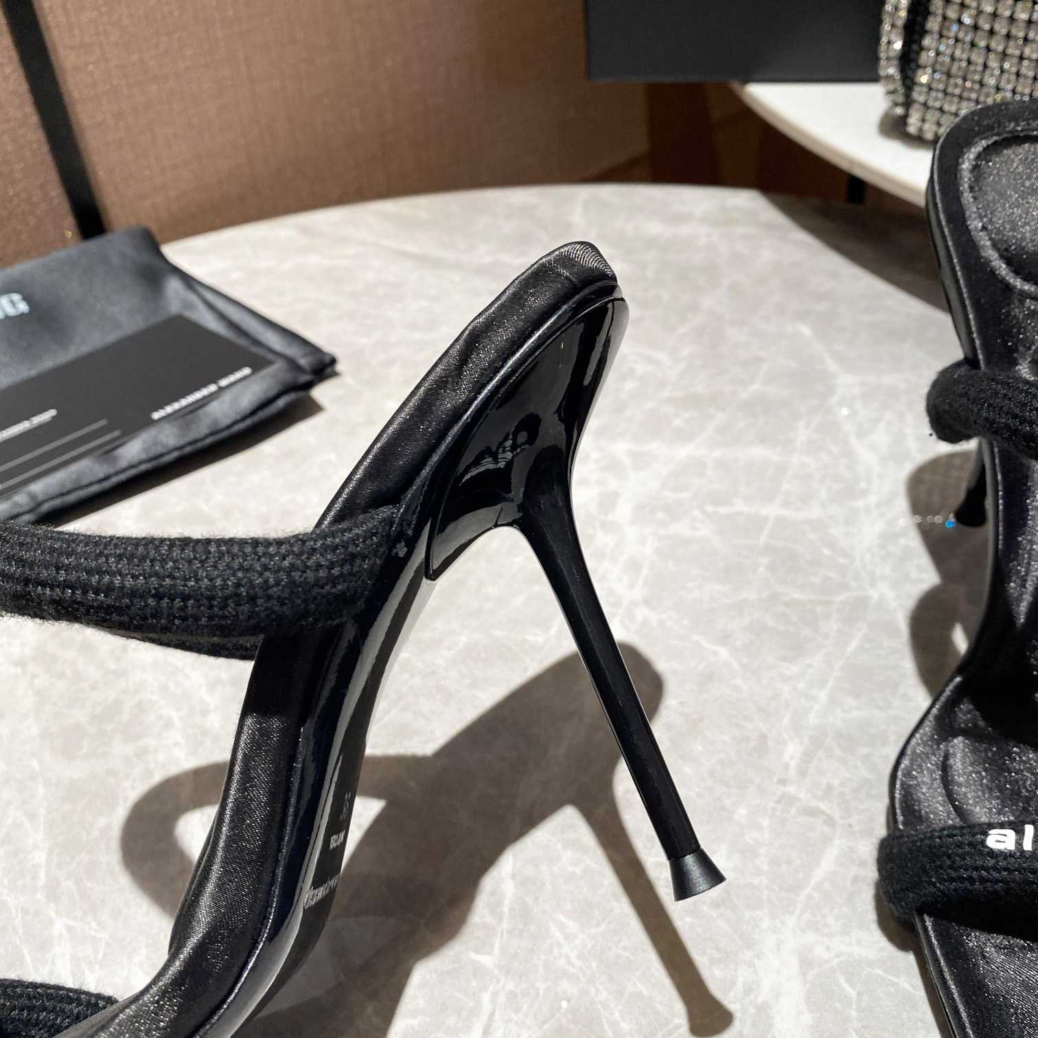 Alexander Wang  Julie 105mm Nylon Tubular Sandal - DopestKickz