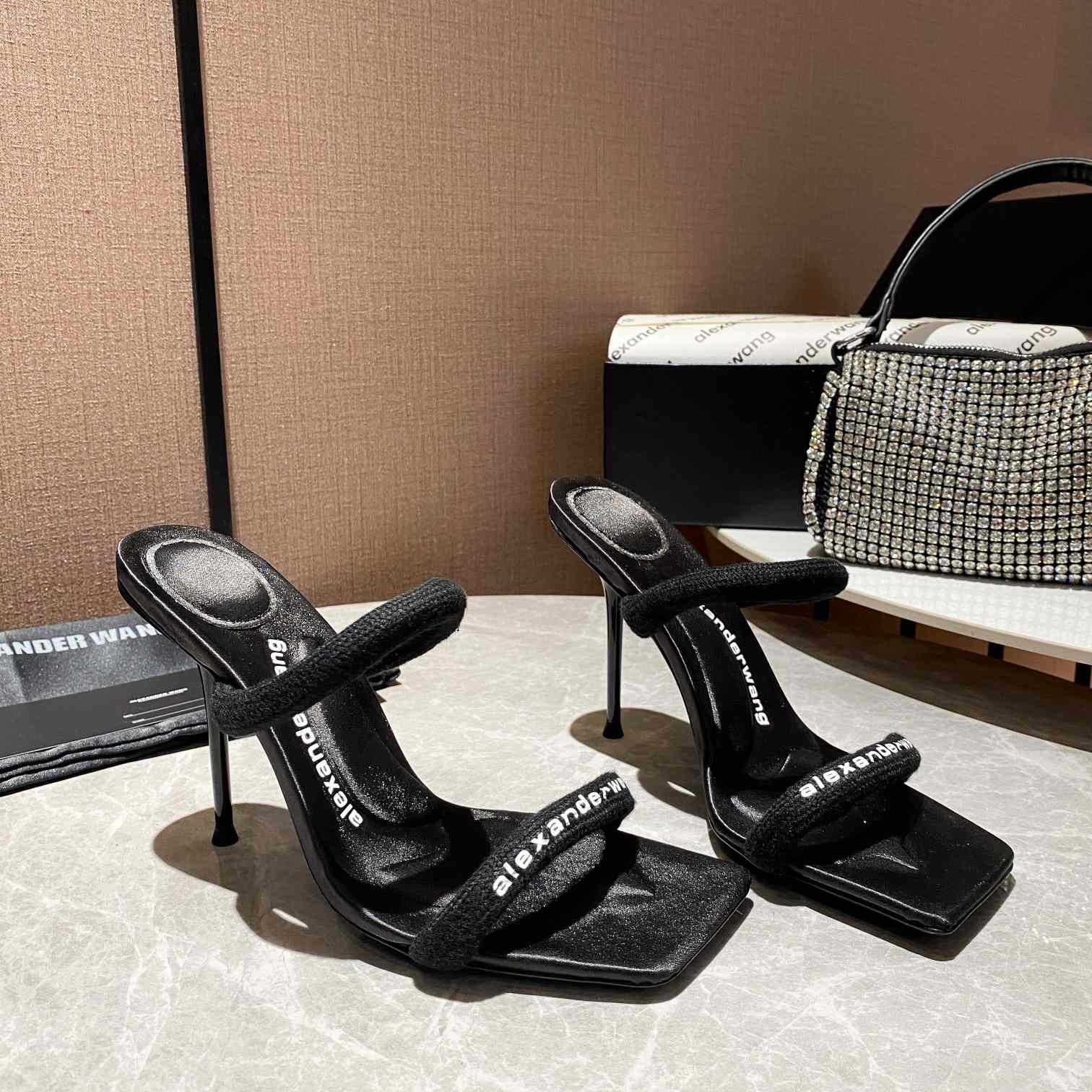 Alexander Wang  Julie 105mm Nylon Tubular Sandal - DopestKickz