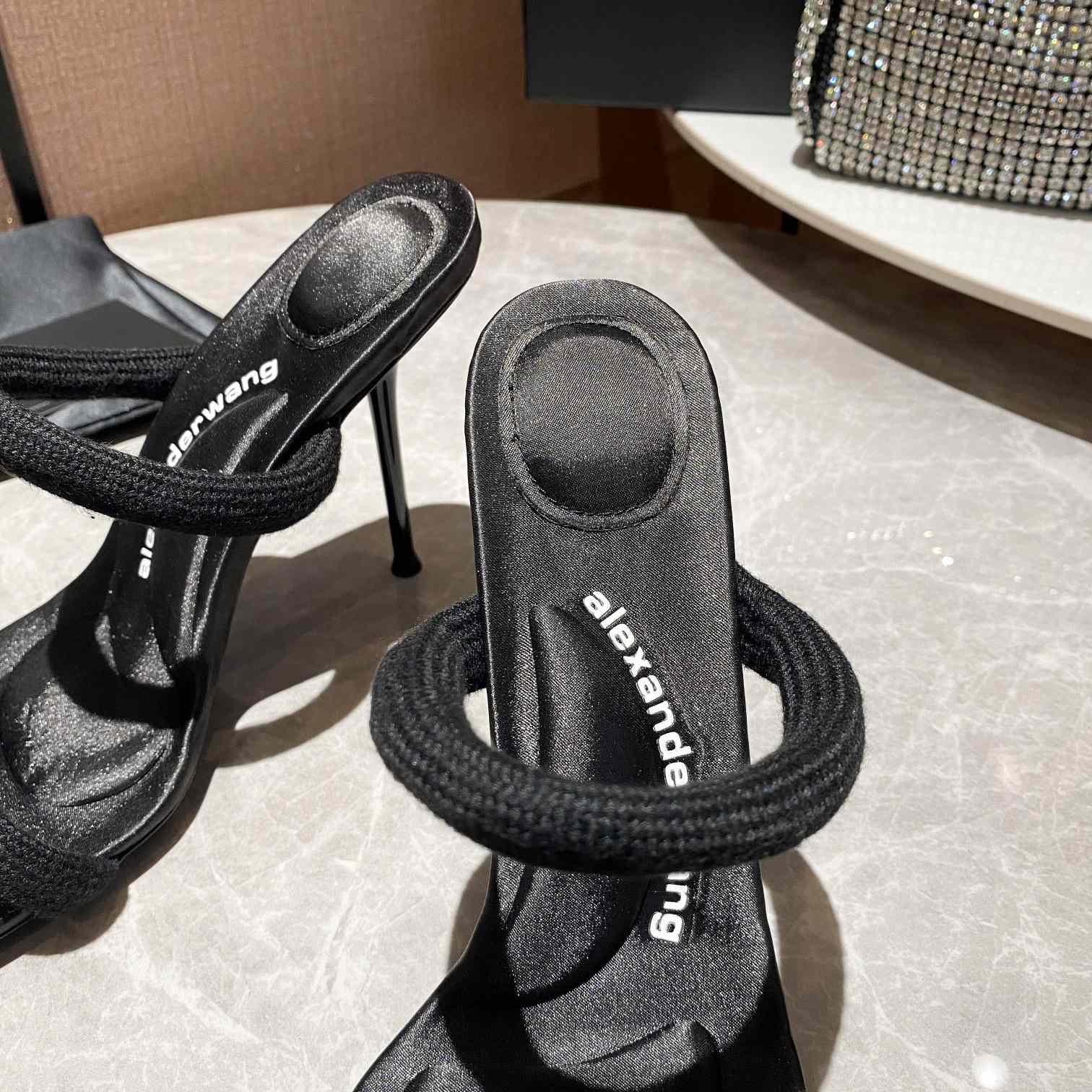 Alexander Wang  Julie 105mm Nylon Tubular Sandal - DopestKickz