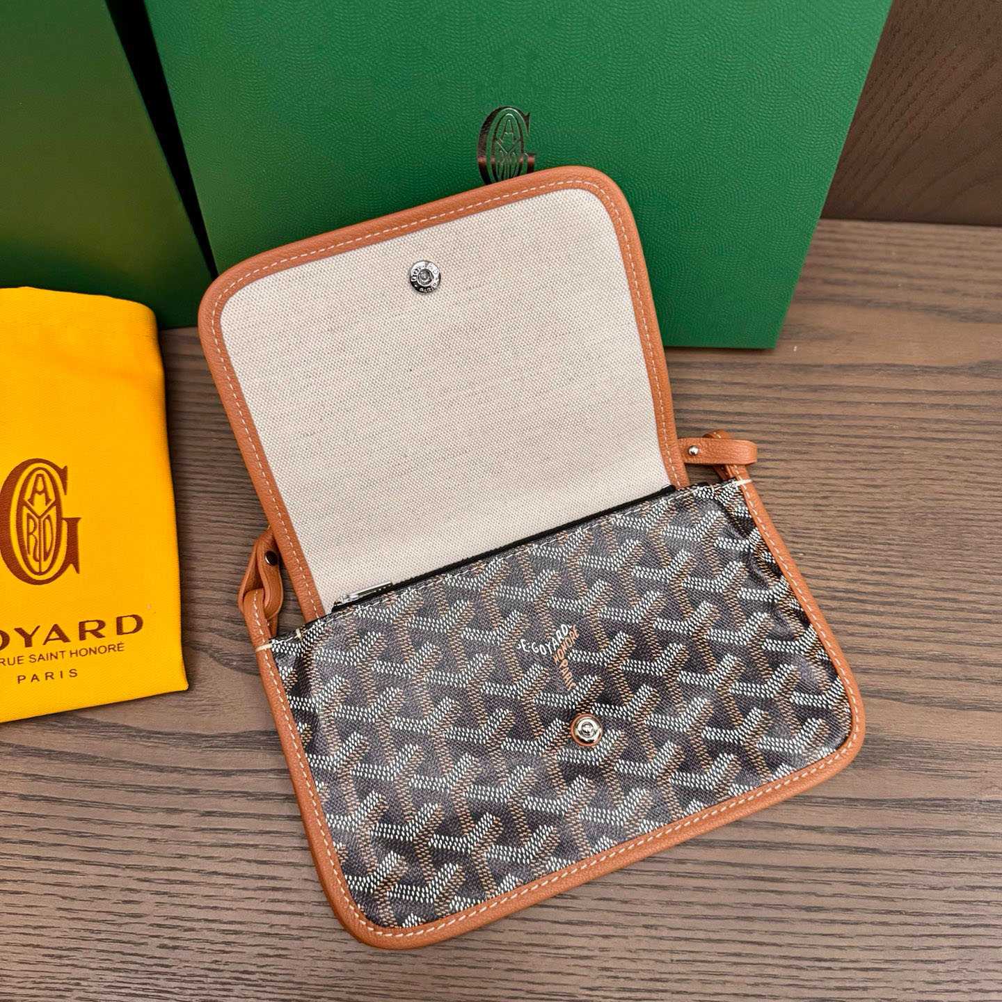 Goyard Plumet Pocket Wallet - DopestKickz