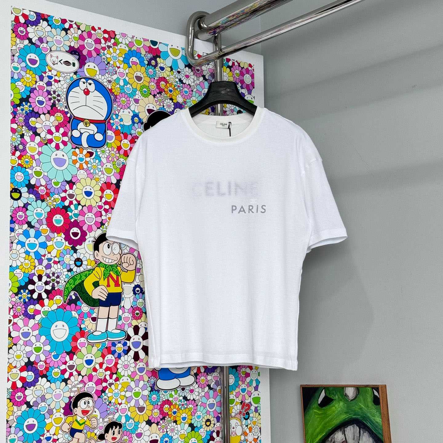 Celine  Double Layered T-shirt IN FINE COTTON JERSEY - DopestKickz